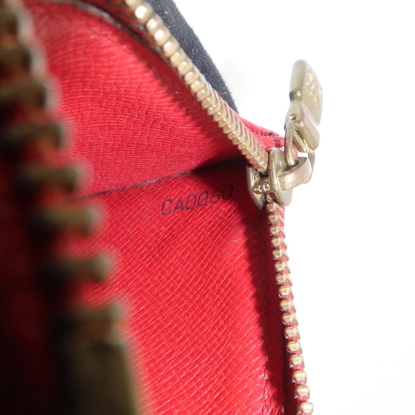 Louis Vuitton Epi Set of 2 Coin Case Red Noir M63807/M63692