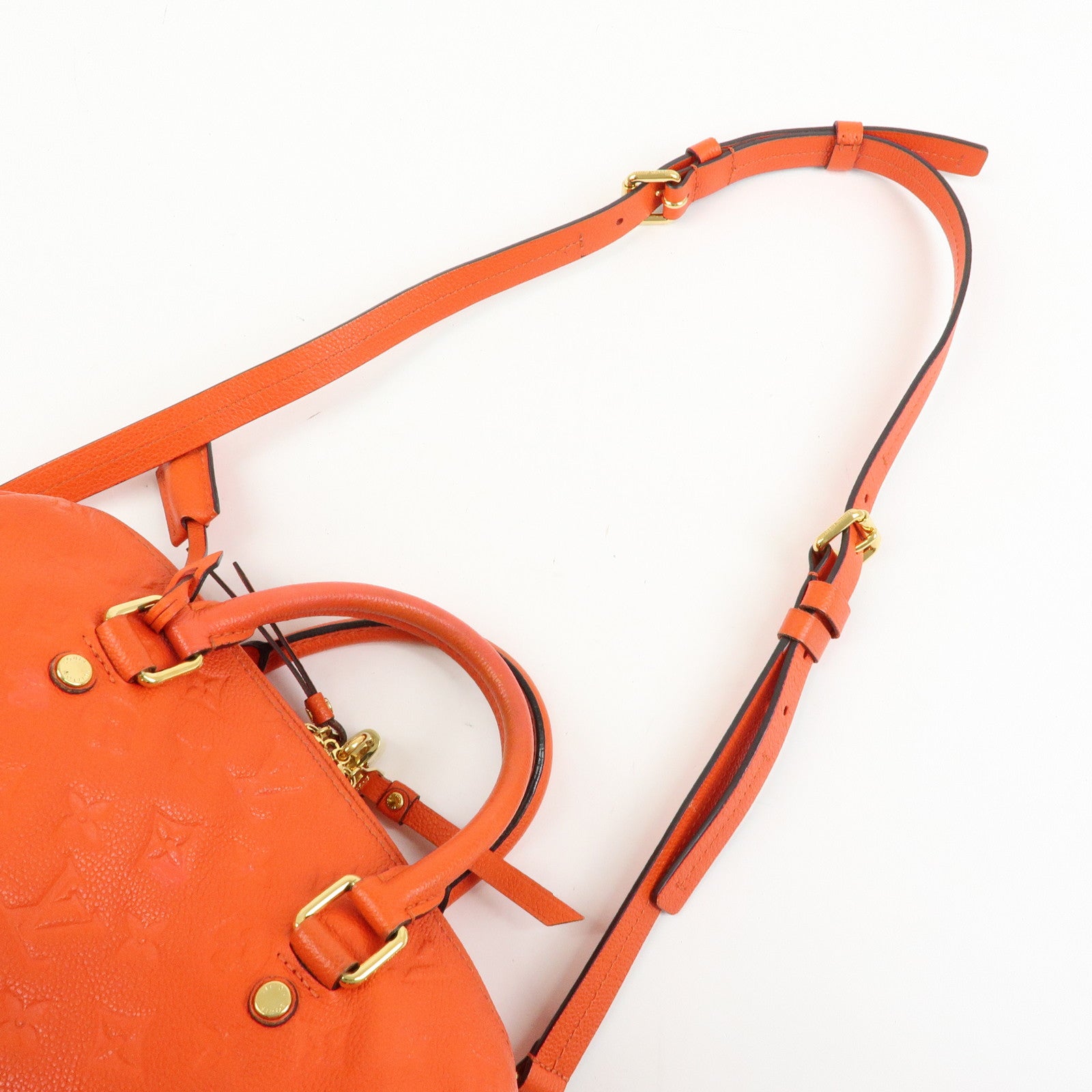 Louis Vuitton Monogram Empreinte Speedy Bandouliere 25 Origan M40758