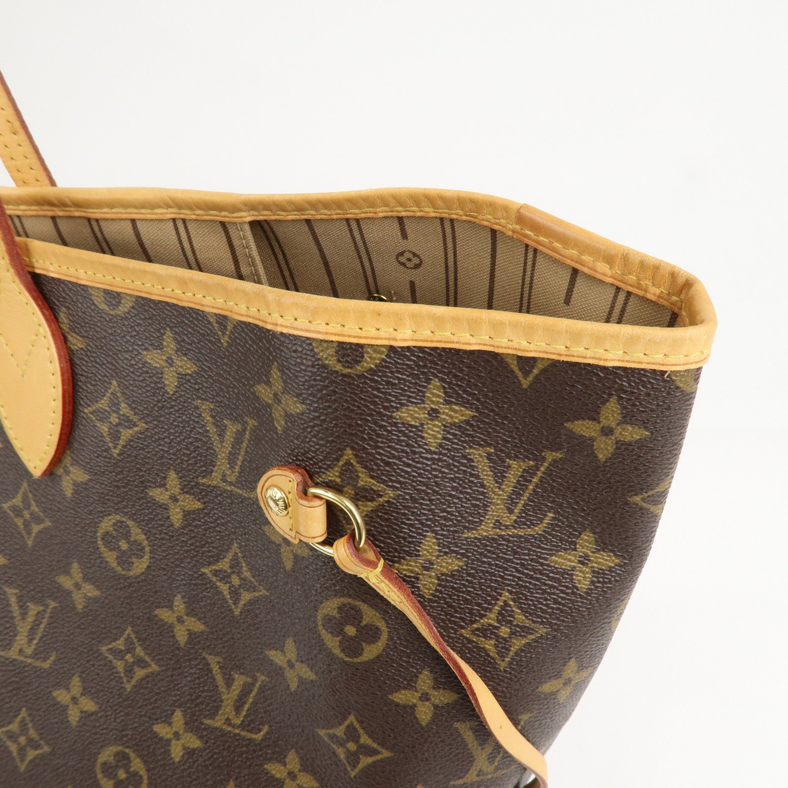 Louis Vuitton Monogram Neverfull GM Tote Bag Brown M40157