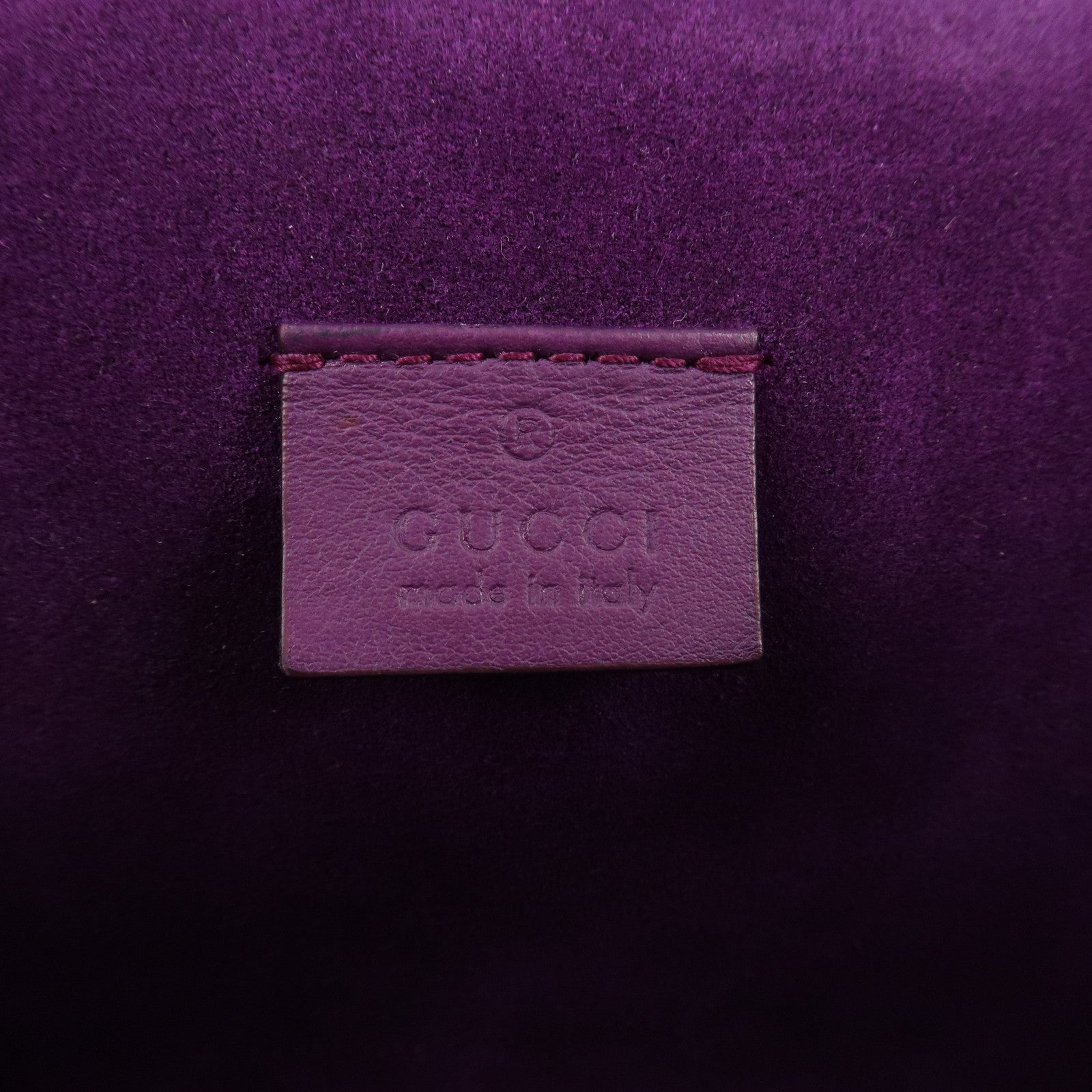 GUCCI Dionysus GG Supreme Suede Medium Chain Shoulder Bag 400249