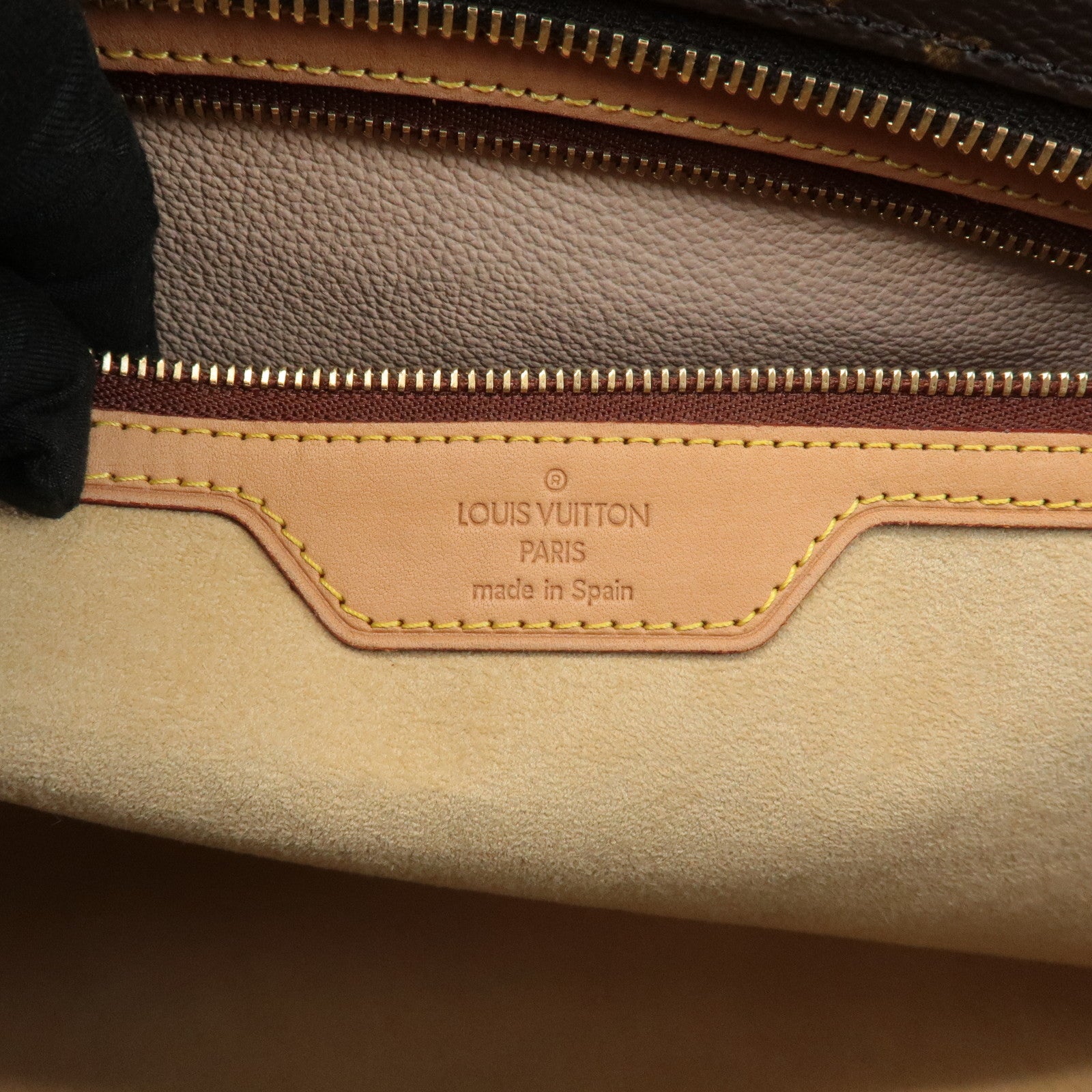 Louis Vuitton Monogram Luco Tote Bag Hand Bag Brown M51155