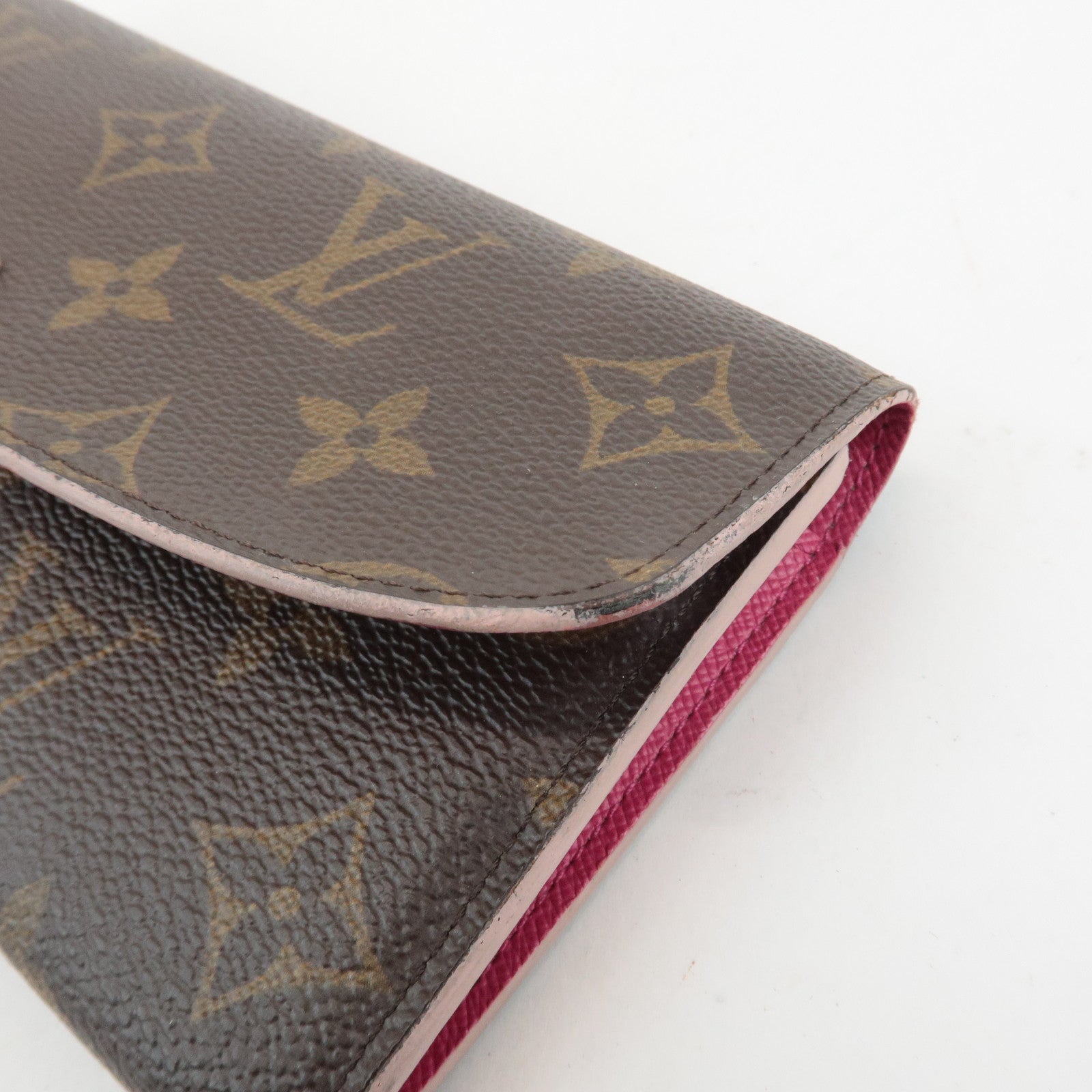 Louis Vuitton Monogram Portefeuille Emily Flower Wallet M64202 Used