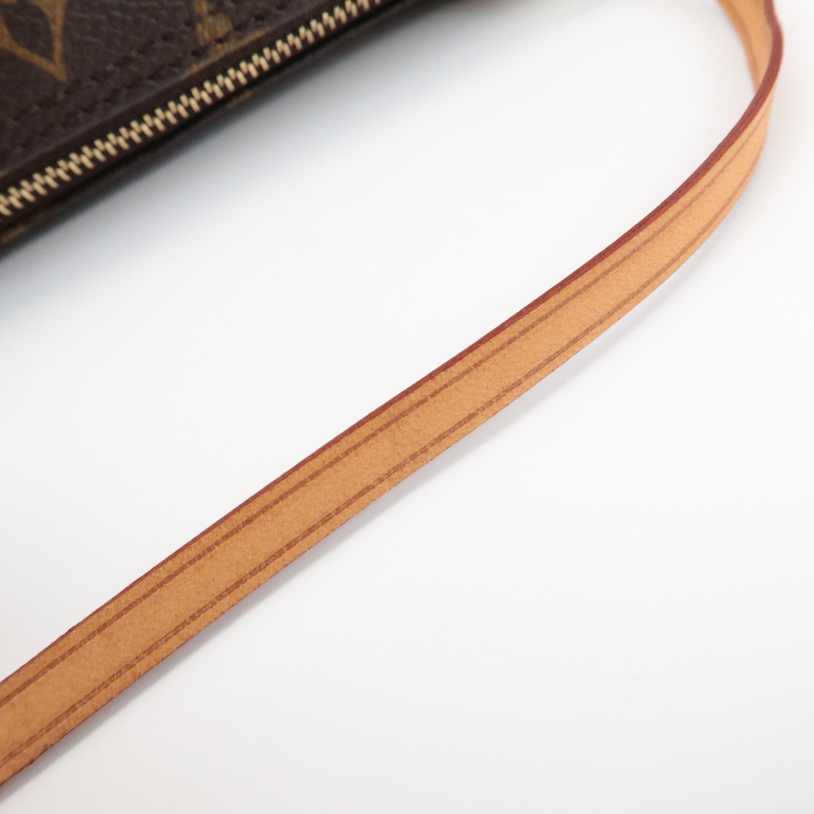 Louis Vuitton Monogram Mini Pouch for Papillon Bag Brown