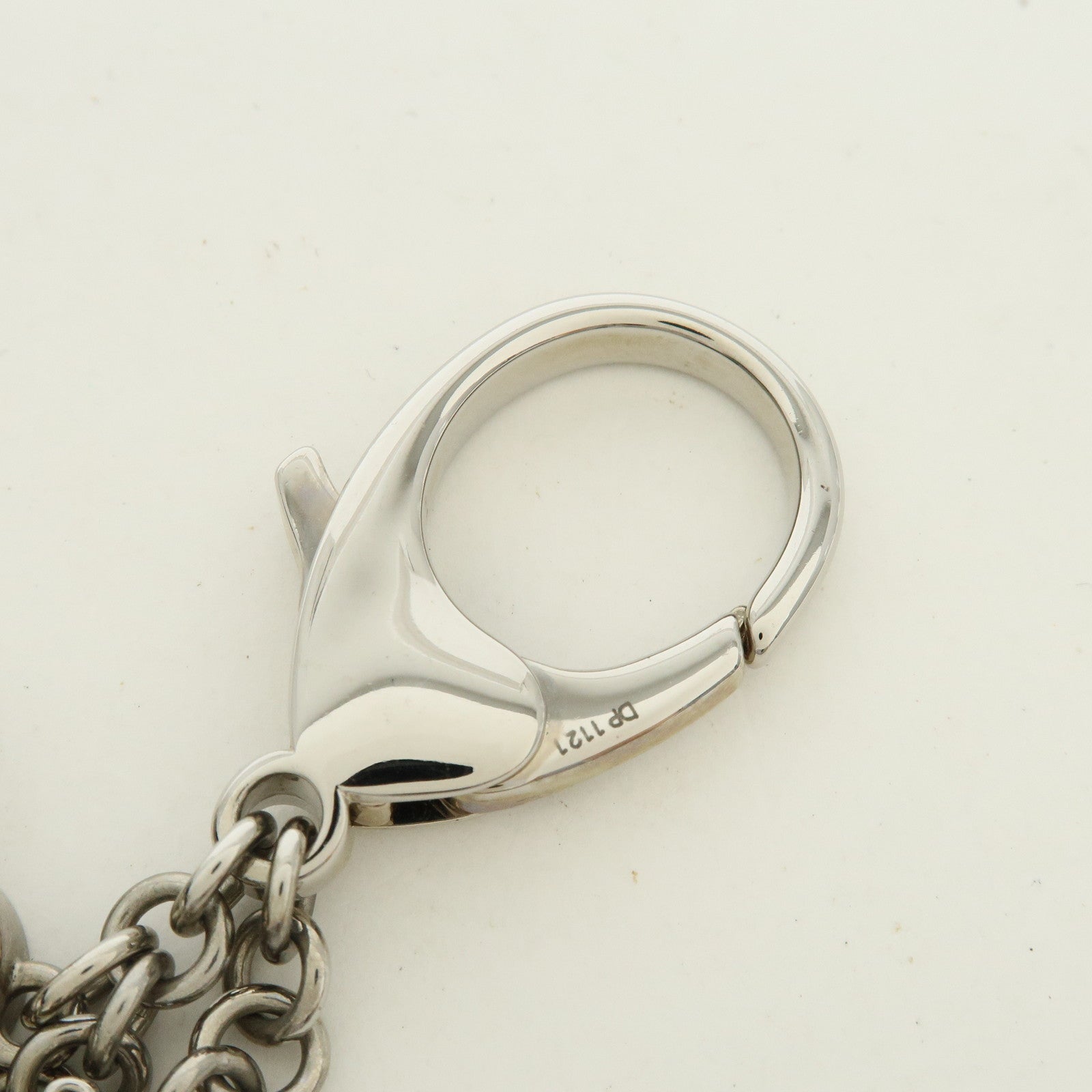 Louis Vuitton Bijoux Sac Fleur de Epi Bag Metal Charm White M65085