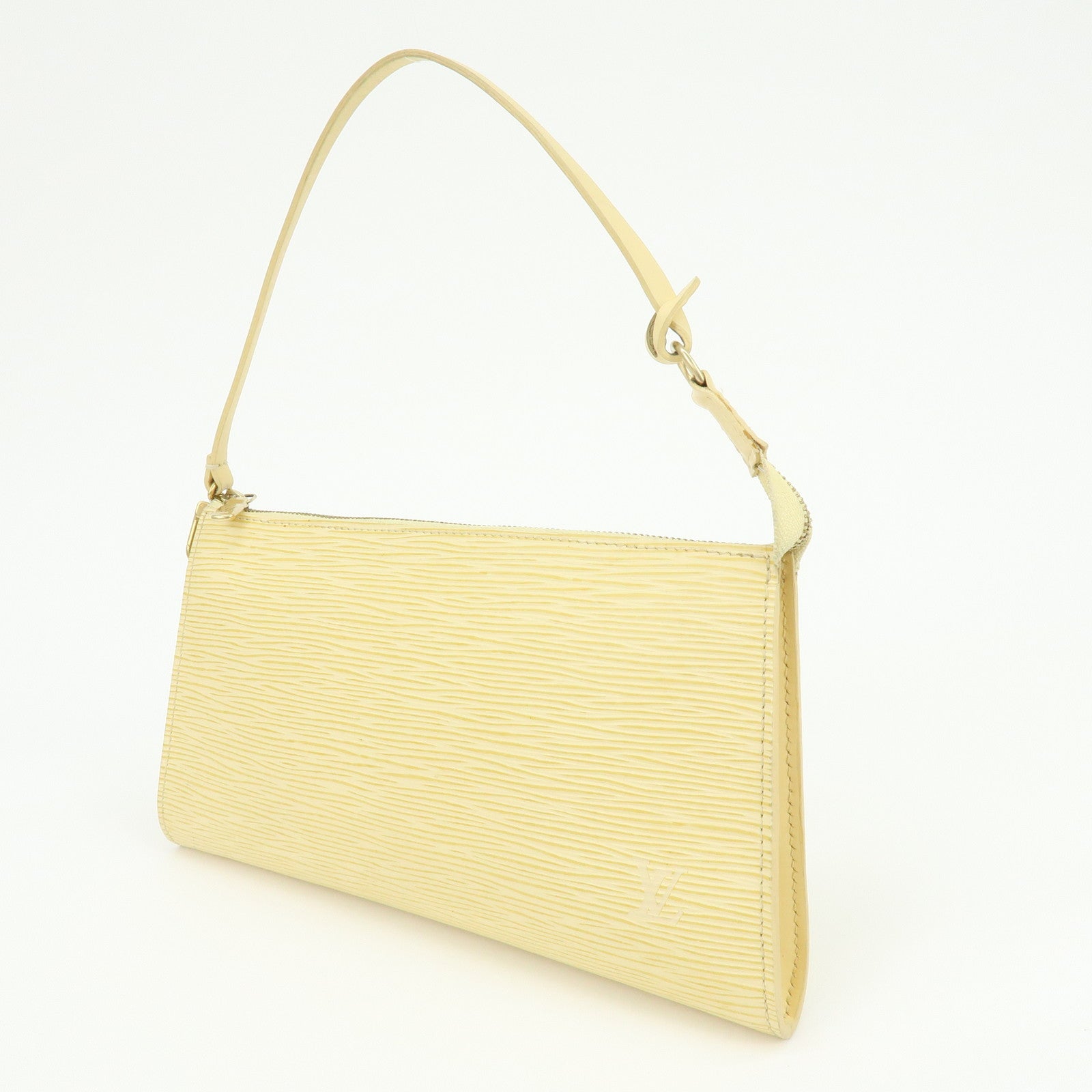 Louis Vuitton Epi Leather Pochette Accessoires Pouch Vanilla M5294A