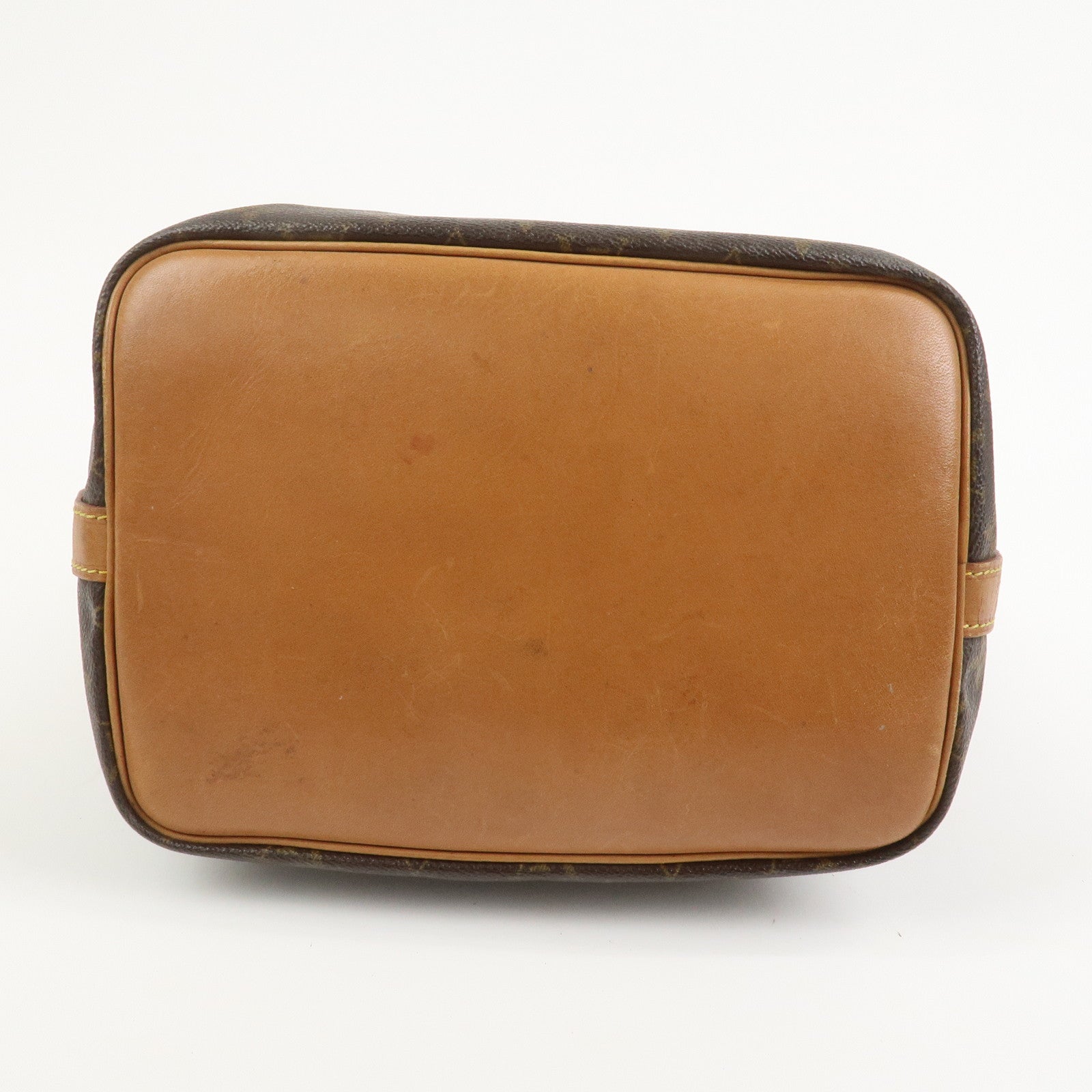 Louis Vuitton Monogram Petit Noe Shoulder Bag Brown M42226