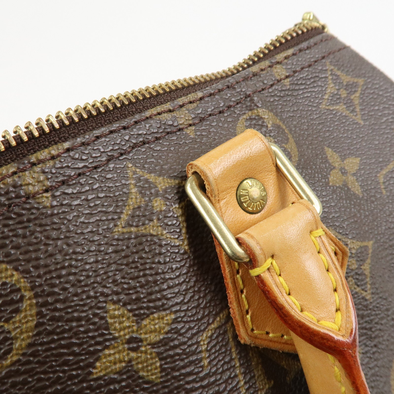 Louis Vuitton Monogram Speedy 30 Boston Bag Hand Bag Brown M41526