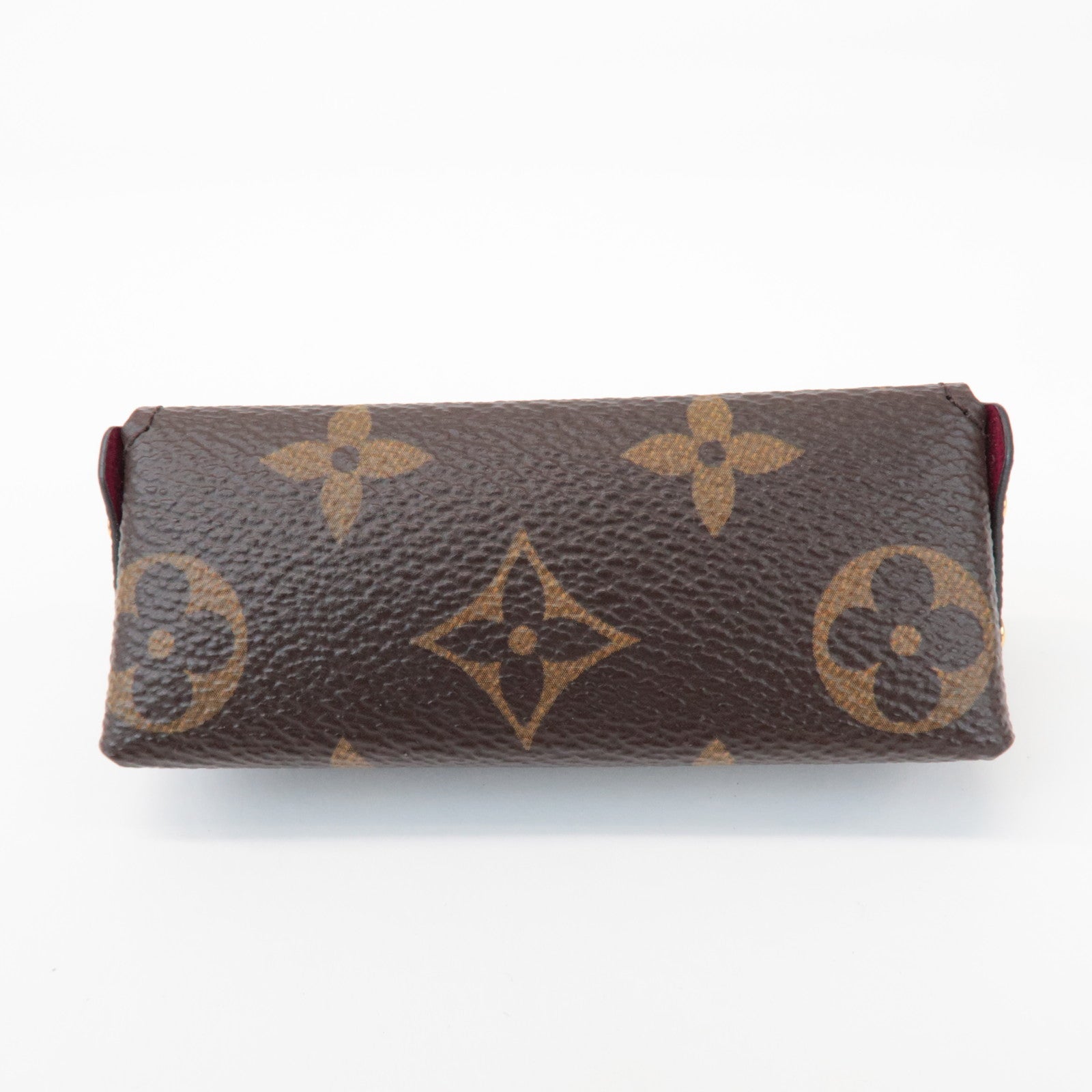 Louis Vuitton Monogram Pochette Rivette Lip Case Fushia M61473