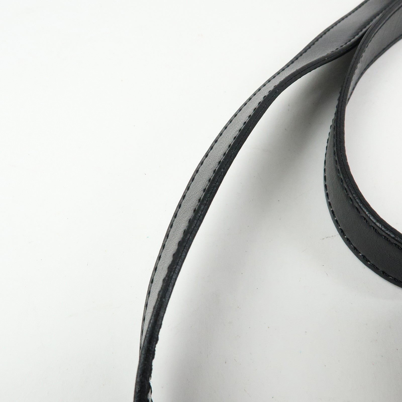 CELINE Leather Shoulder Bag Crossbody Bag Black