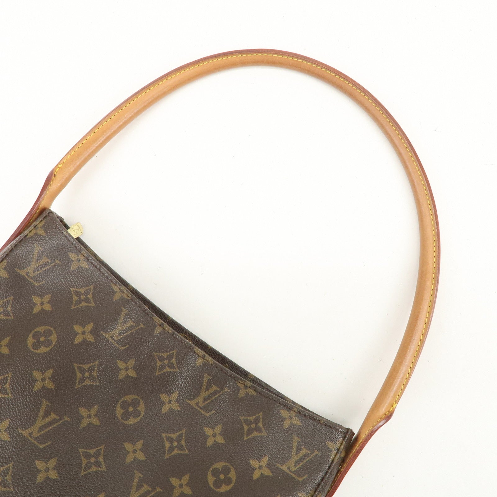 Louis Vuitton Monogram Looping GM Shoulder Bag Brown M51145