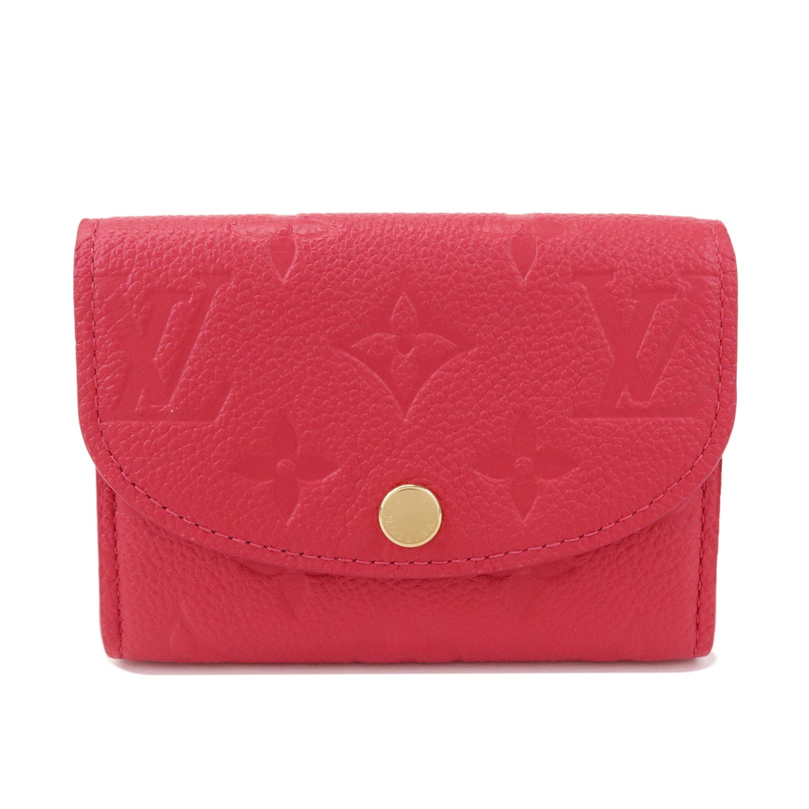 Louis Vuitton Monogram Empreinte Porte Monnaie Rosalie Pink M11410