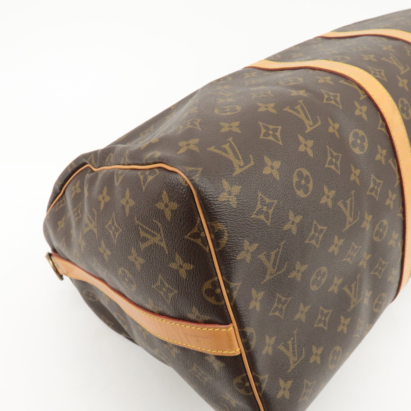 Louis Vuitton Monogram Keep All Bandouliere 55 Boston Bag M41414 Used