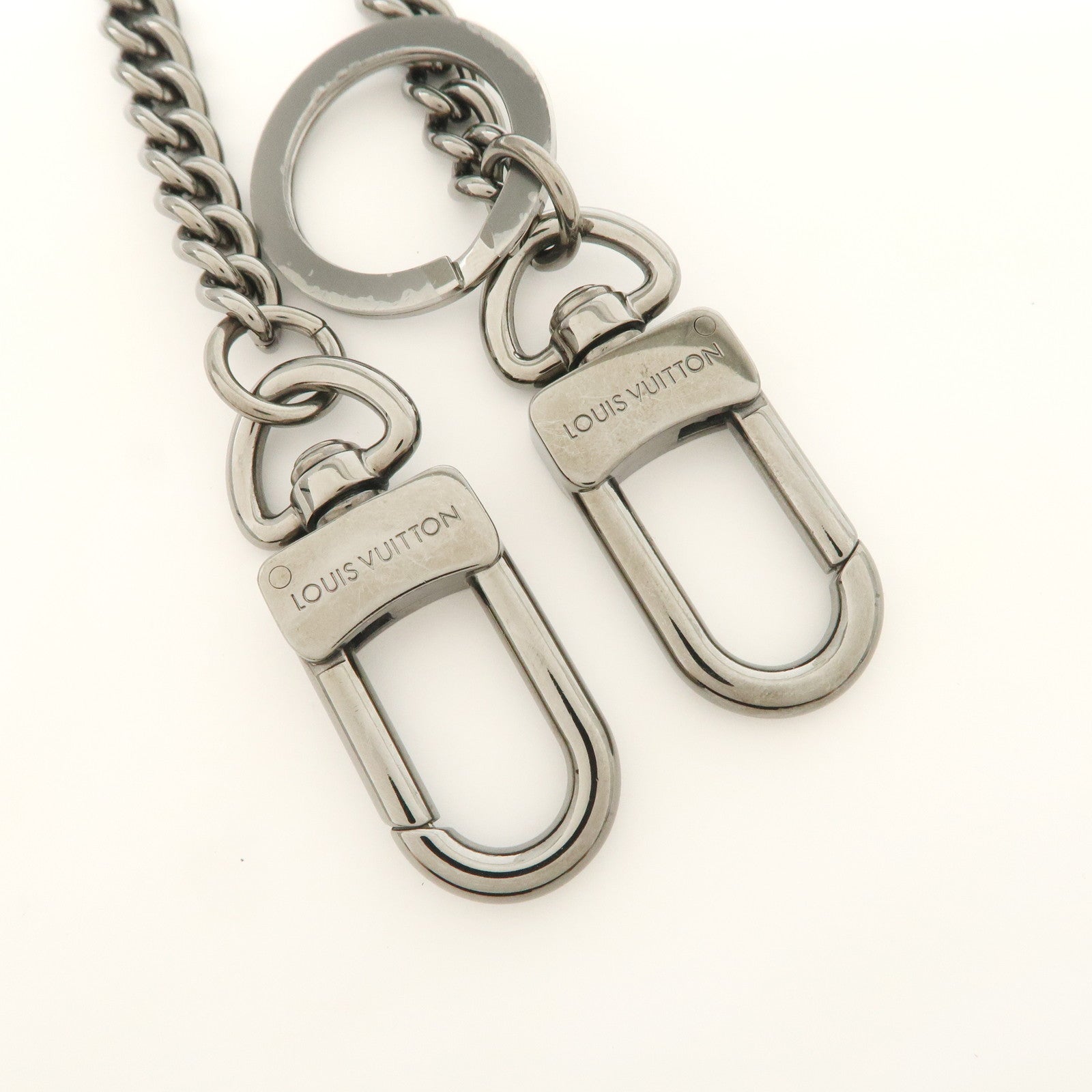 Louis Vuitton Metal Chenne Anneau Chain Silver M58035