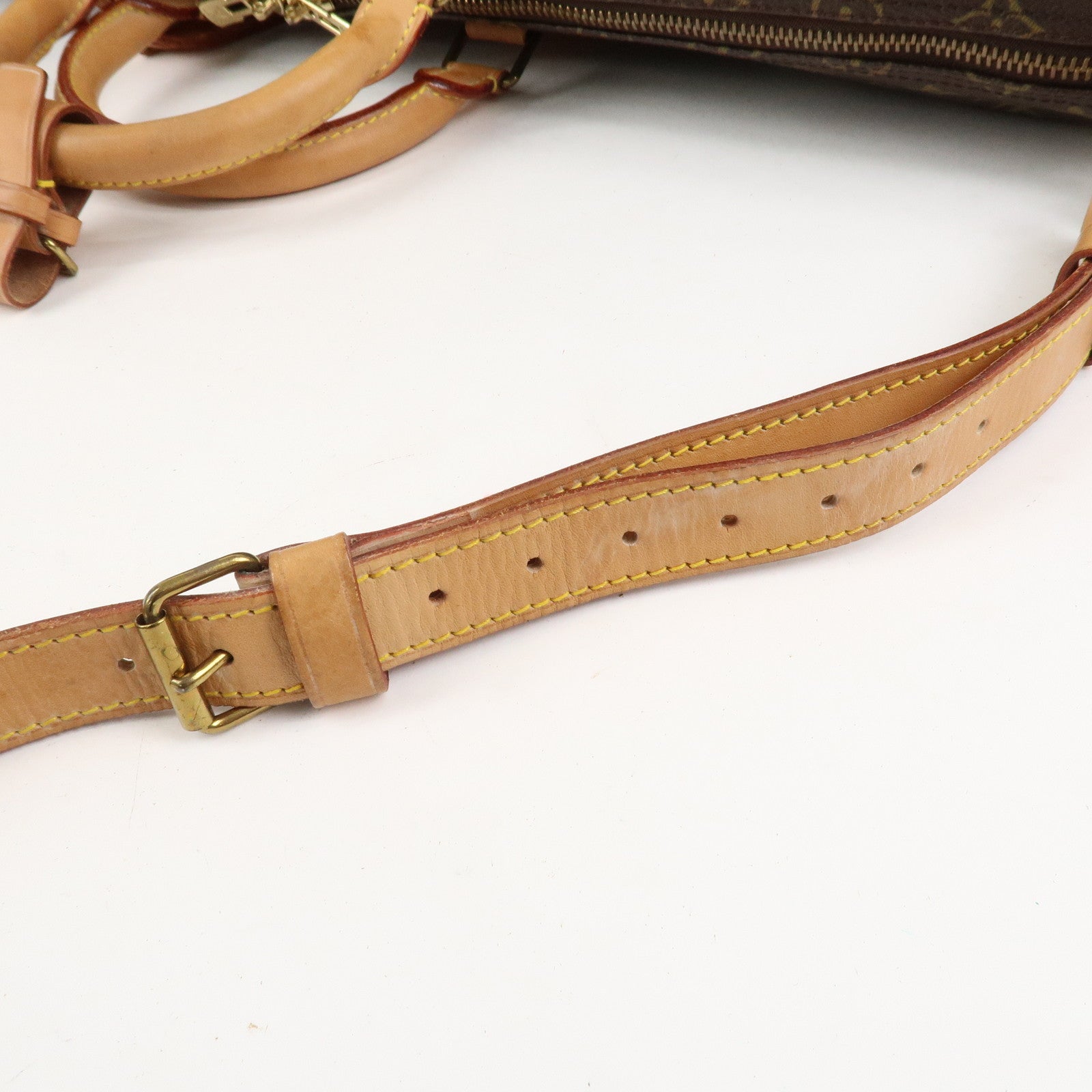 Louis Vuitton Monogram Keep All Bandouliere 55 Boston Bag M41414