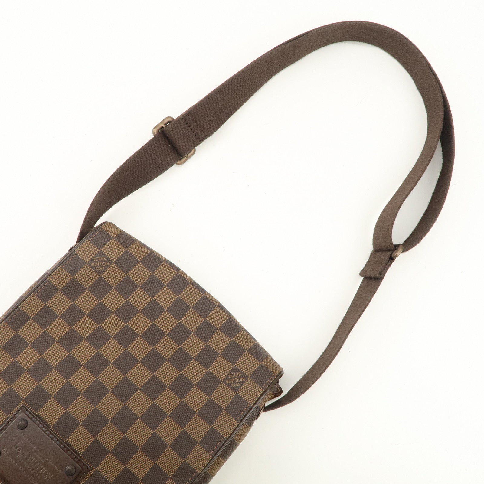 Louis Vuitton Damier Ebene Brooklyn PM Shoulder Bag N51210