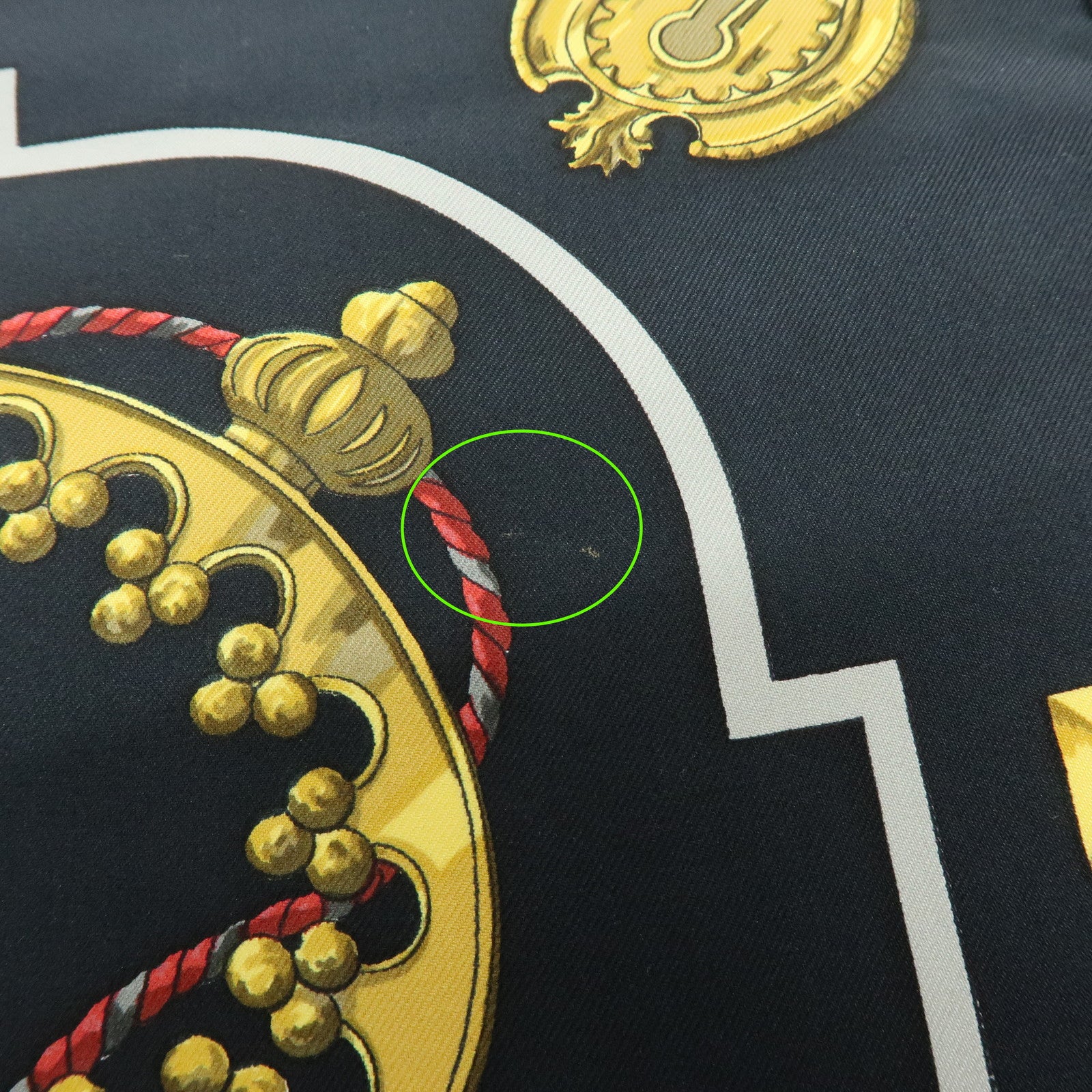 HERMES Carre 90 Silk 100% Scarf LES CLES THE KEYS RARE Black Gold