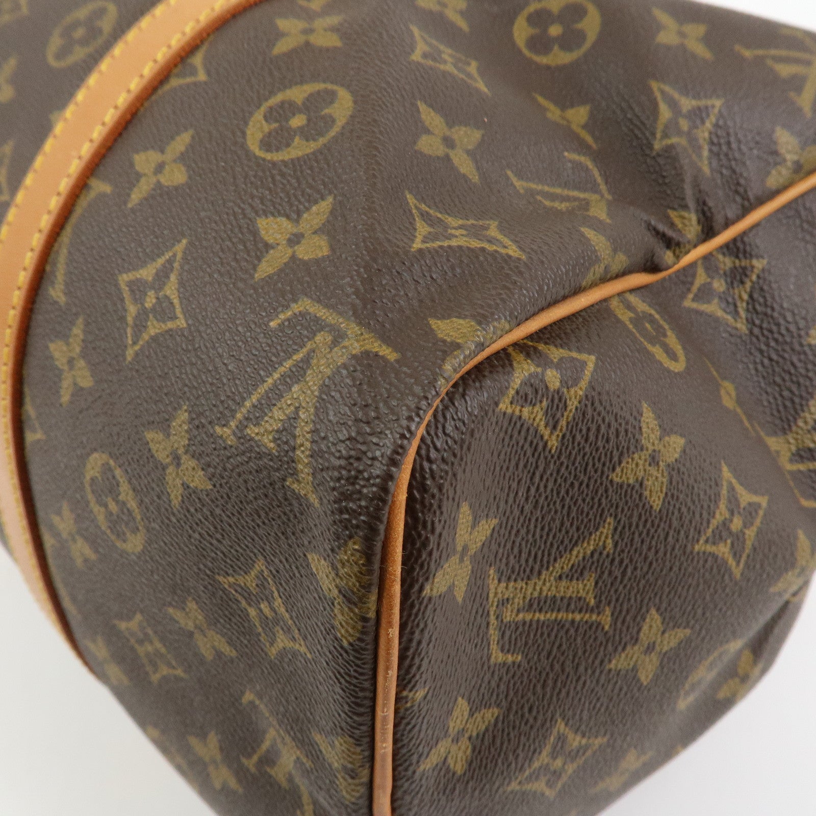 Louis Vuitton Monogram Sac Souple 35 Boston Bag Brown M41626