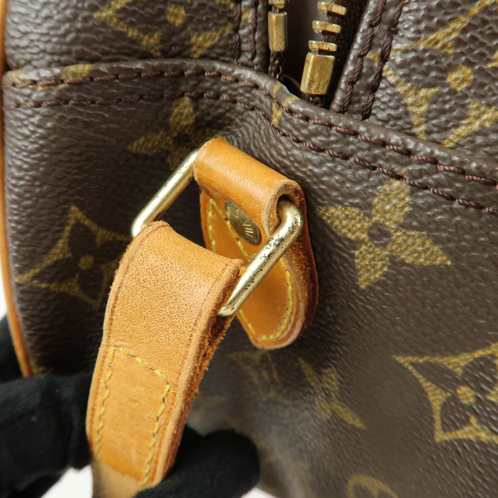 Louis Vuitton Monogram Blois Crossbody Shoulder Bag Brown M51221