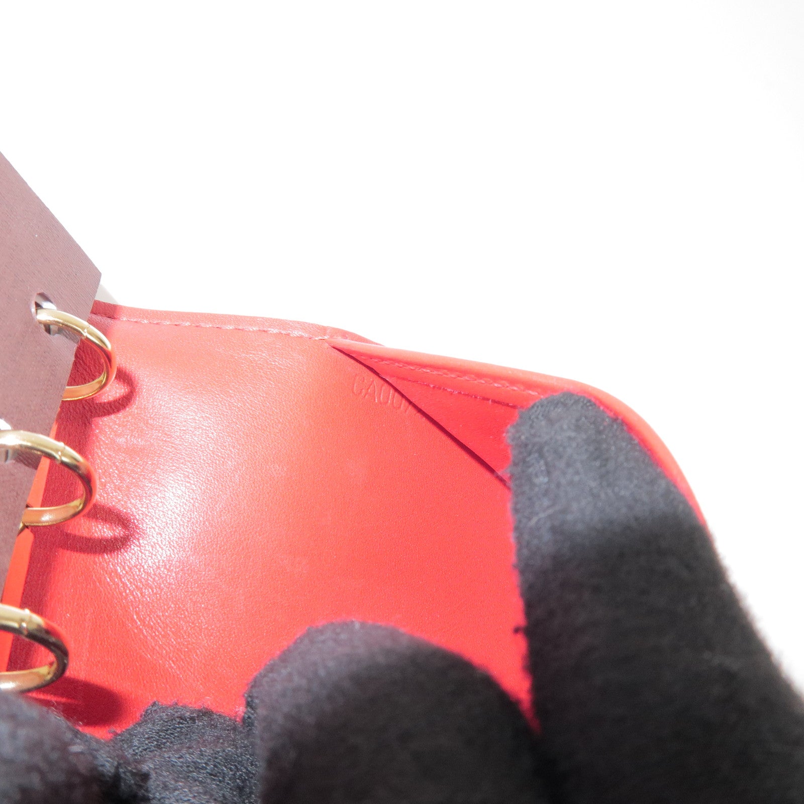Louis Vuitton Monogram Vernis Agenda PM Pomme d'Amour Red R21016