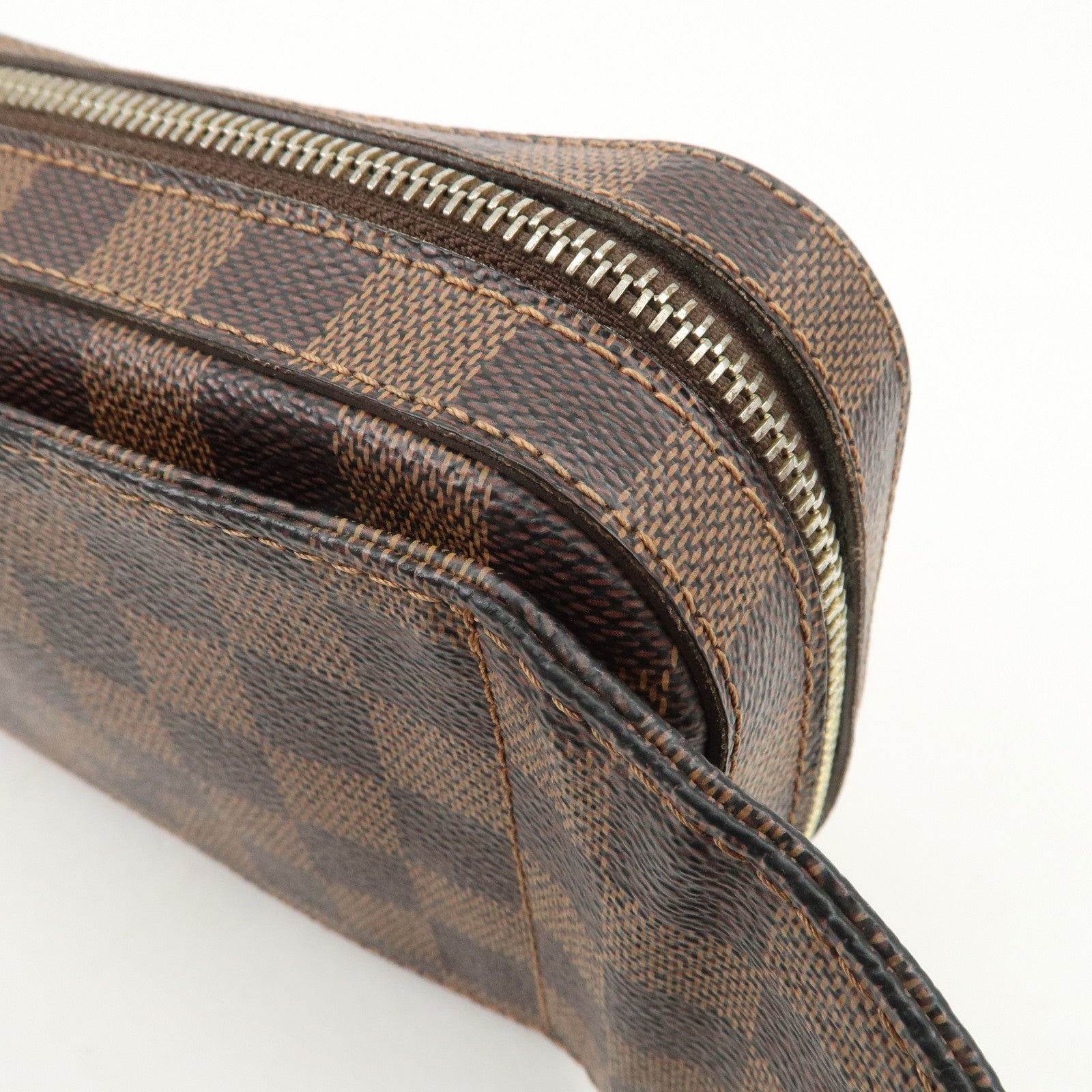 Louis Vuitton Damier Ebene Geronimos Crossbody Bag Waist Bag N51994 Used