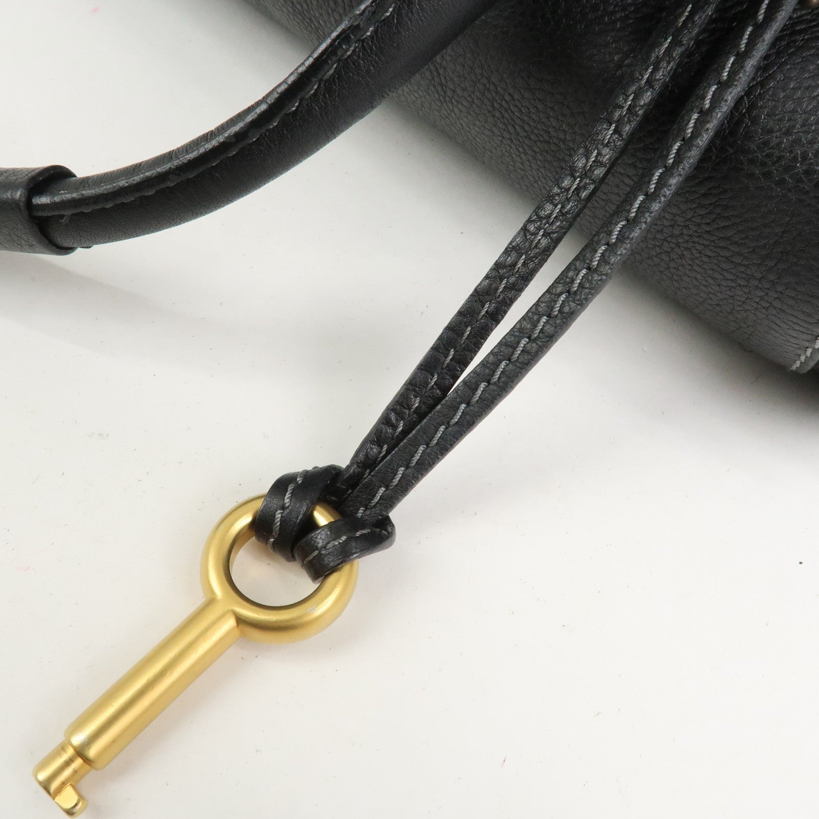 Chloe Paddington Medium Leather Shoulder Bag Hand Bag Black