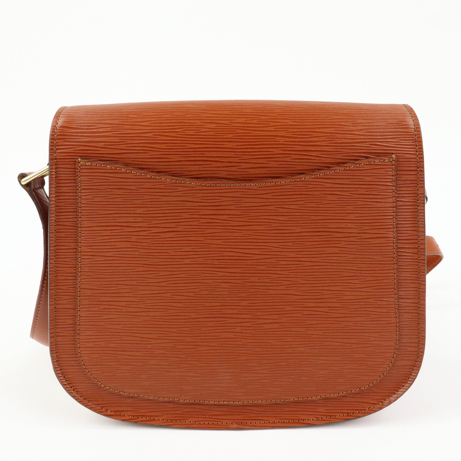 Louis Vuitton Epi Saint Cloud Shoulder Bag Kenya Brown M52193