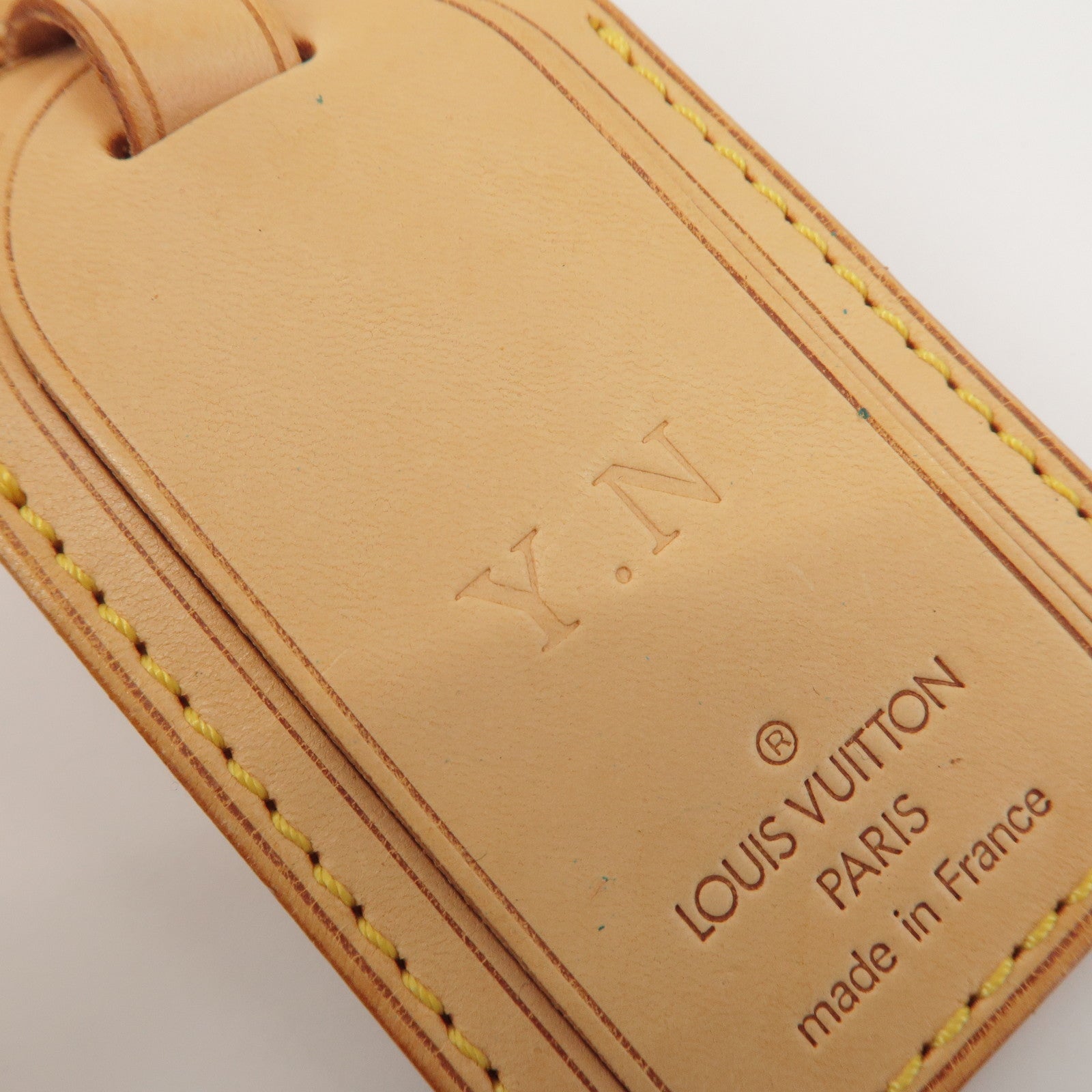 Louis Vuitton Set of 10 Leather Name Tag & Poignet
