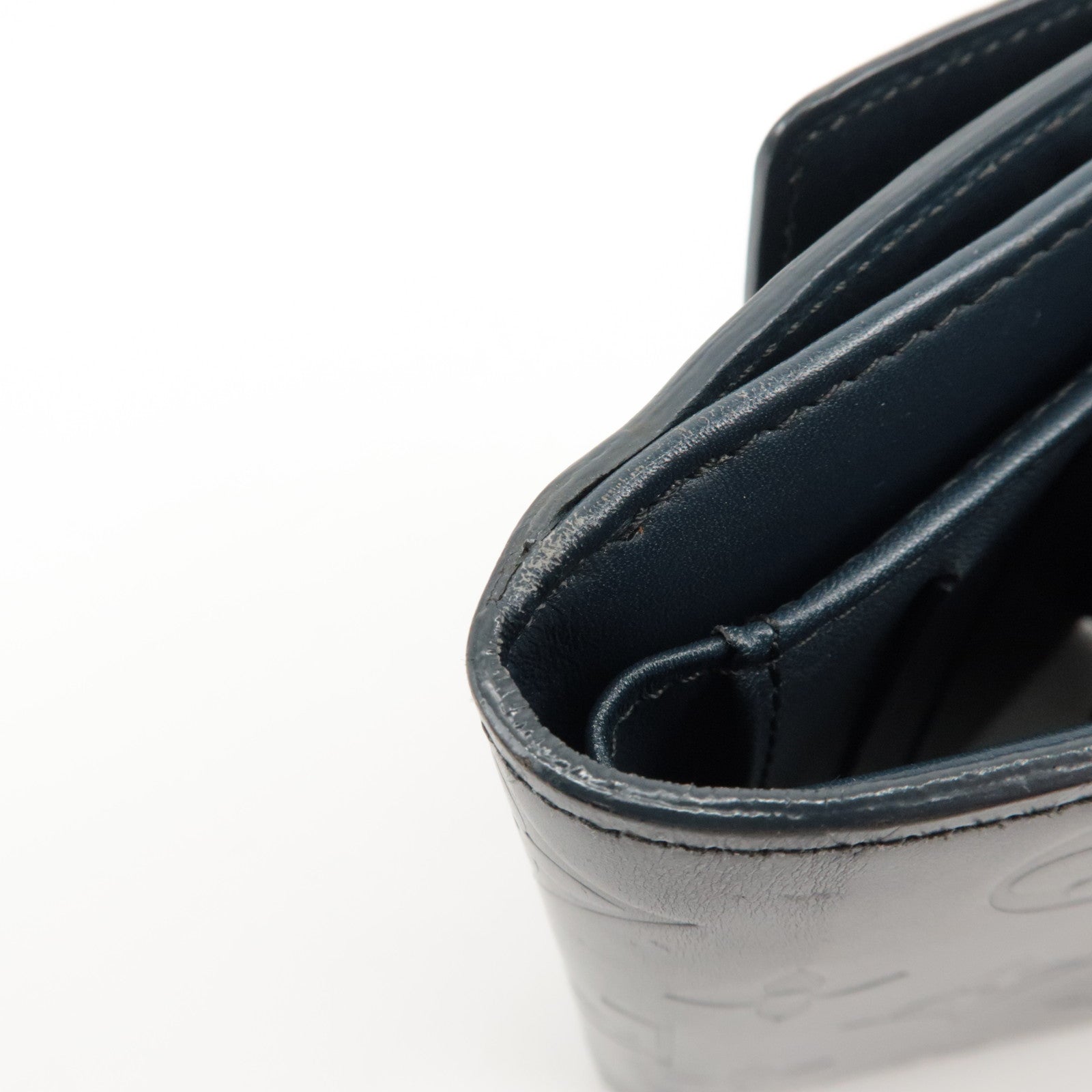 Louis Vuitton Monogram Matte Porte Monnaie Billets Credit M65115 Used