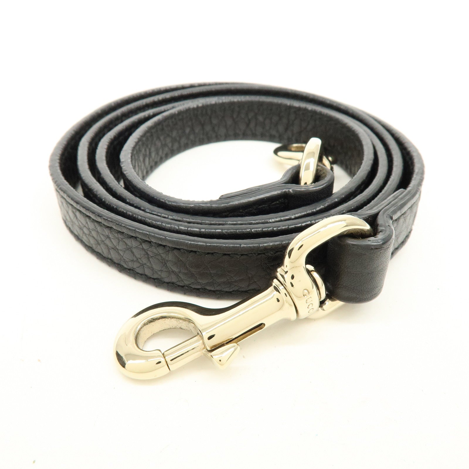 GUCCI SOHO Interlocking G 2Way Bag Hand Bag Black 336751