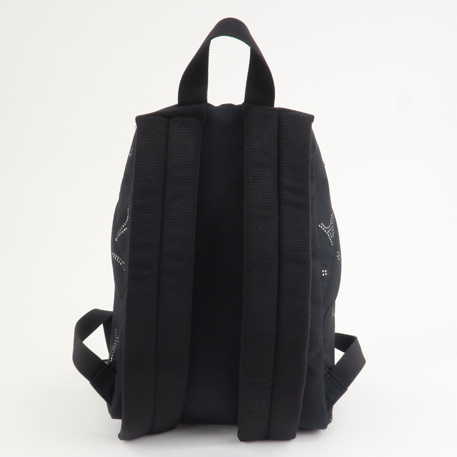 BALENCIAGA Explore Nylon Backpack Eiffel Tower Black 558163