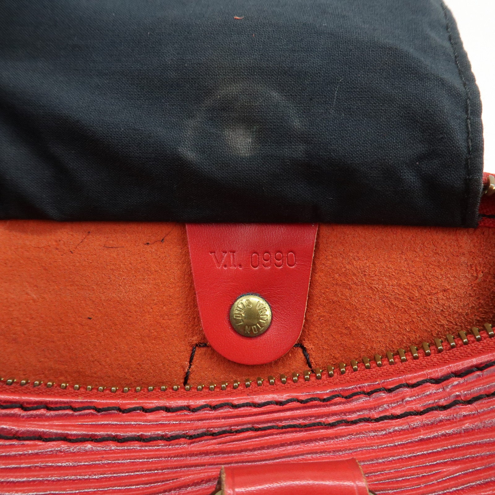 Louis Vuitton Epi Speedy 25 Hand Boston Bag Castilian Red M43017