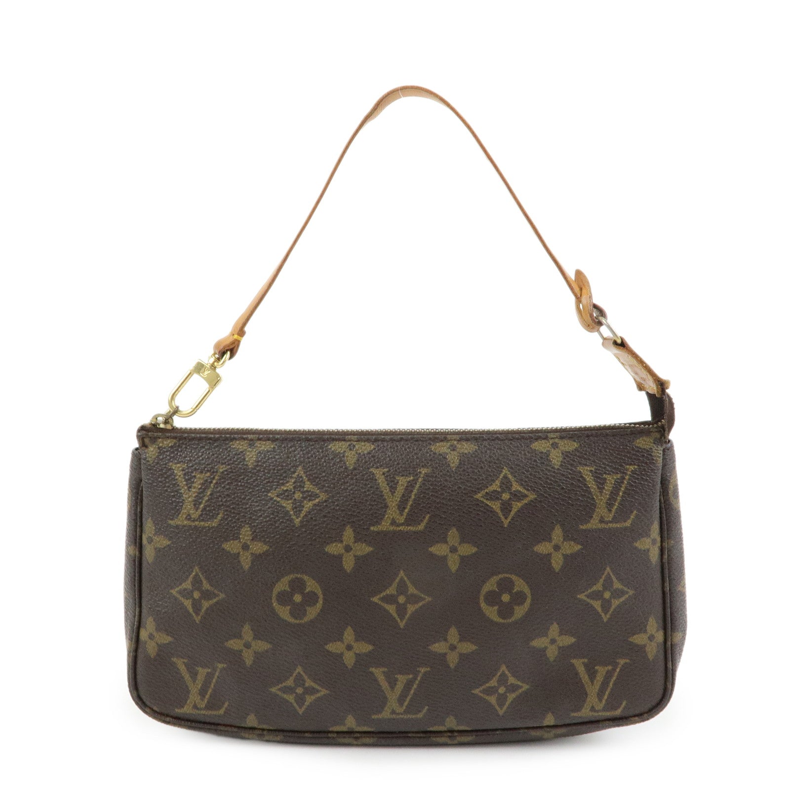 Louis Vuitton Monogram Pochette Accessoires Pouch Hand Bag M51980