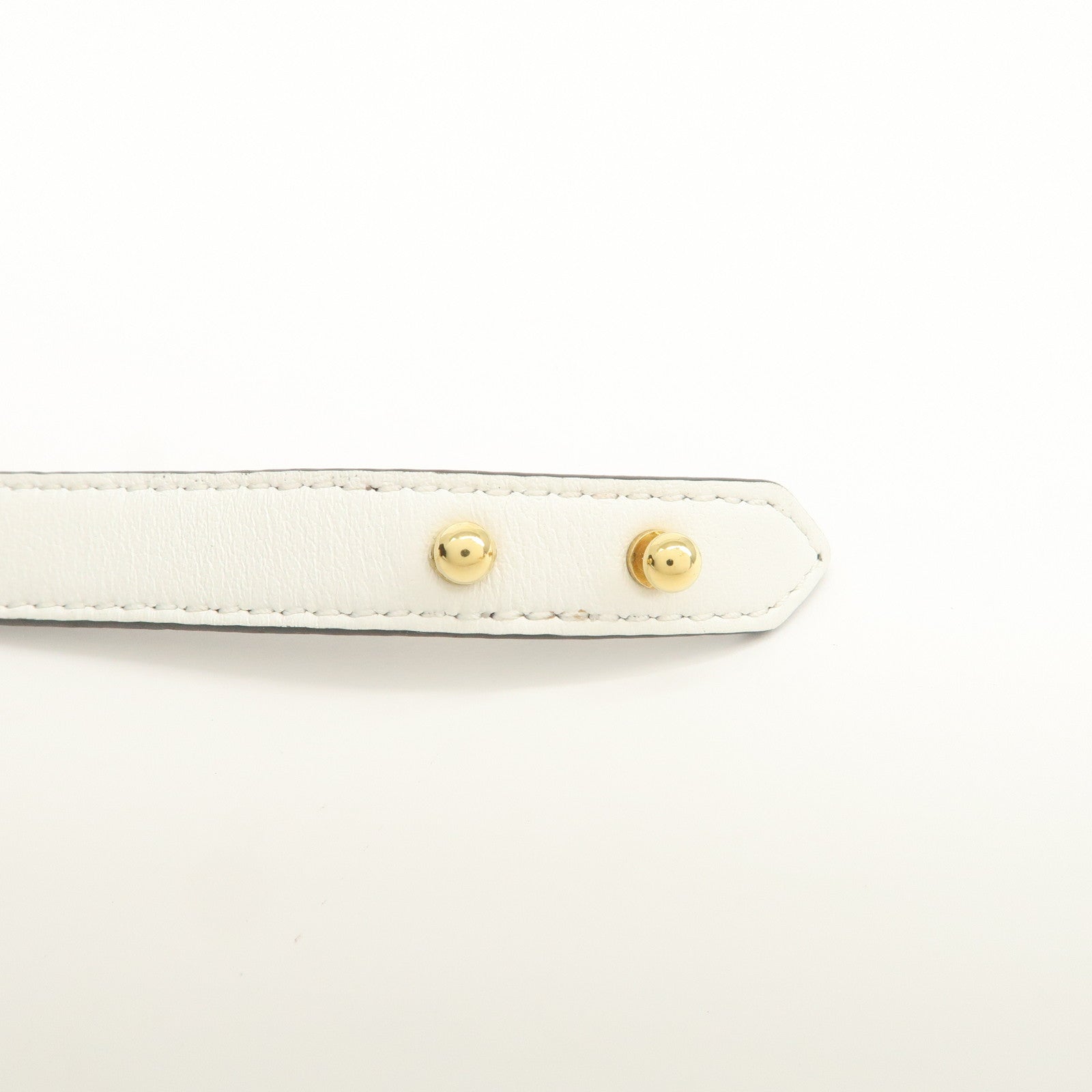 Louis Vuitton Monogram LV Bracelet Metal Canvas Bracelet M6559