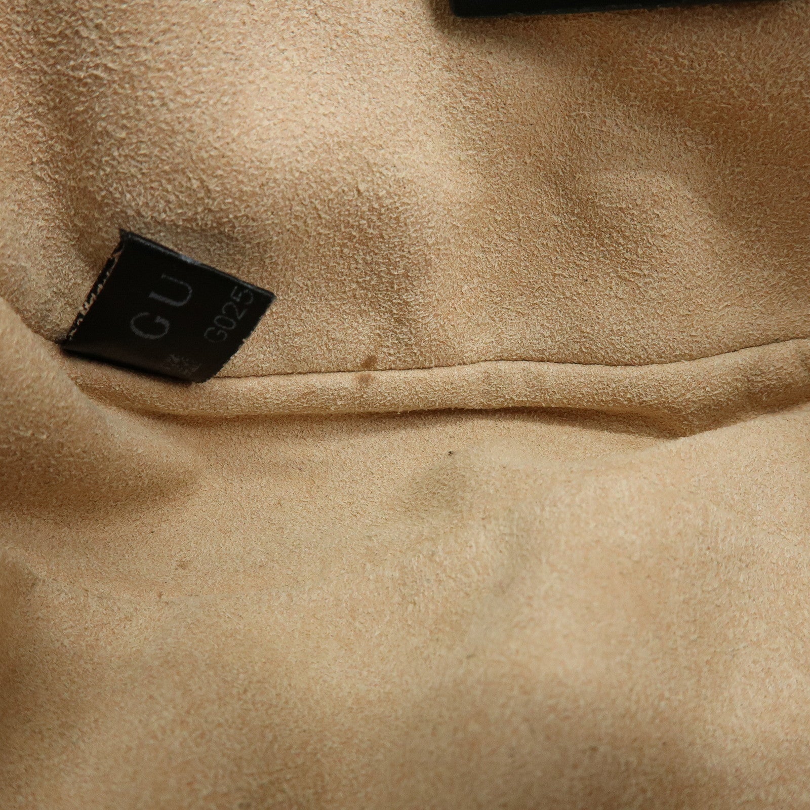 GUCCI GG Marmont Leather Waist Pouch Body Bag Black