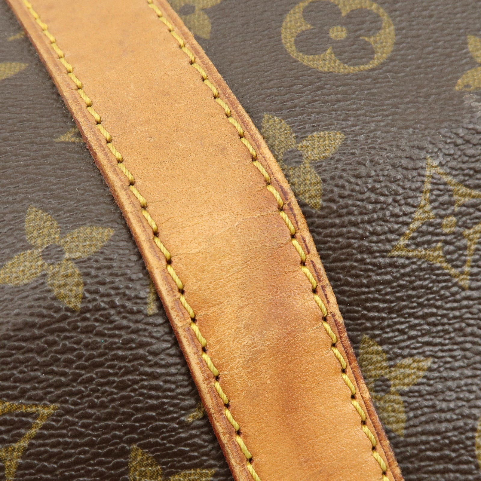 Louis Vuitton Monogram Keep All Bandouliere 60 Boston Bag M41412