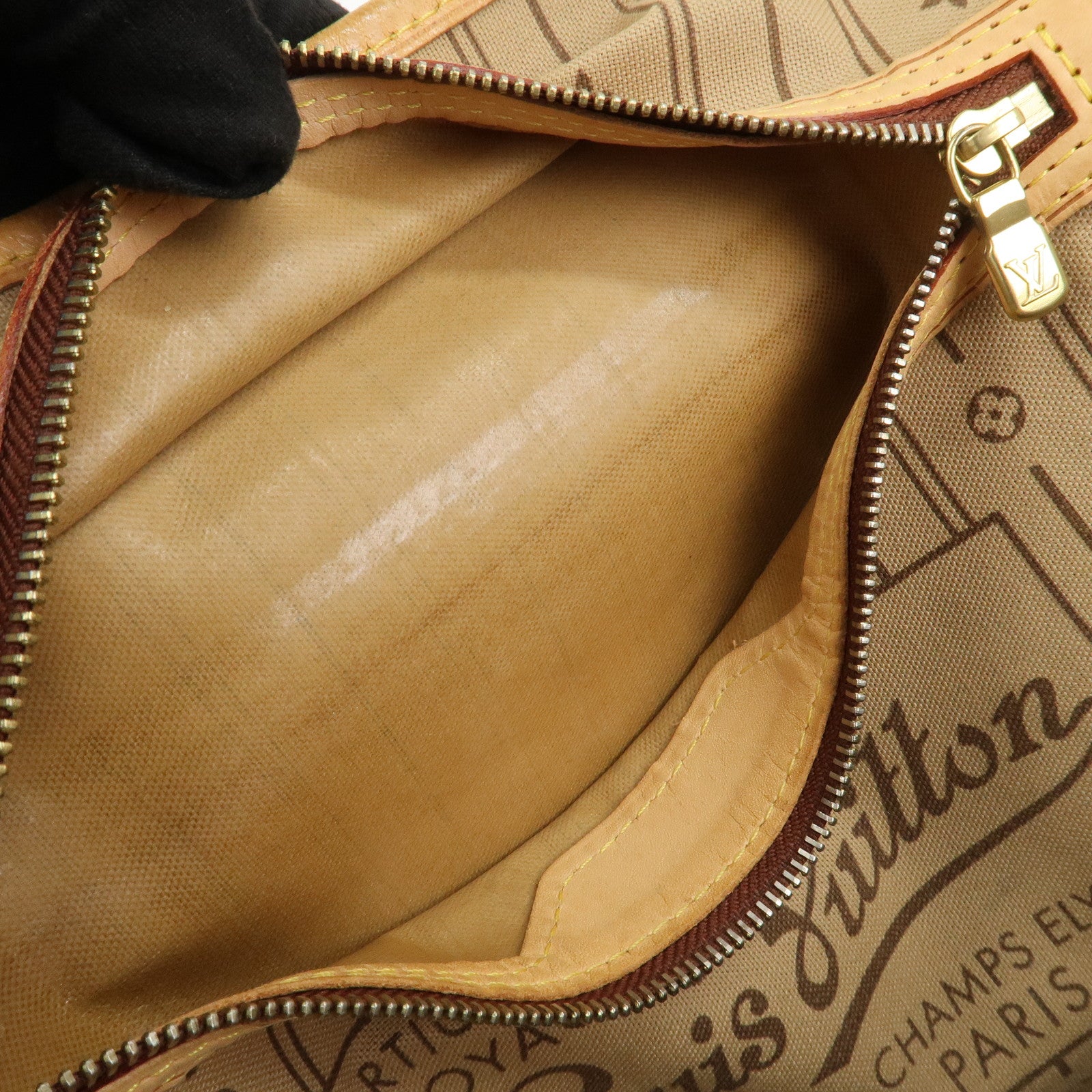 Louis Vuitton Monogram Neverfull GM Tote Bag Brown M40157