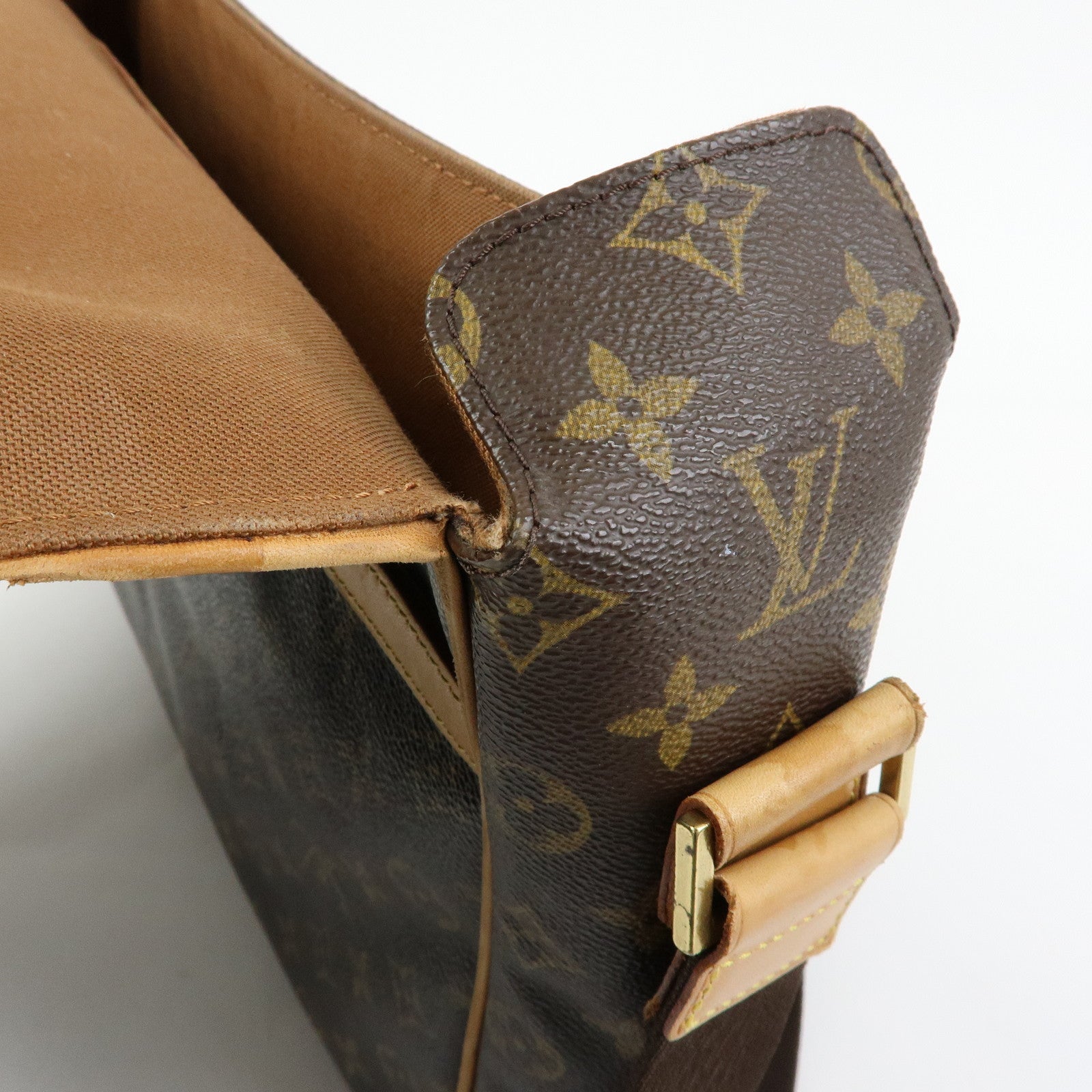 Louis Vuitton Monogram Abbesses Messenger Bag Brown M45257