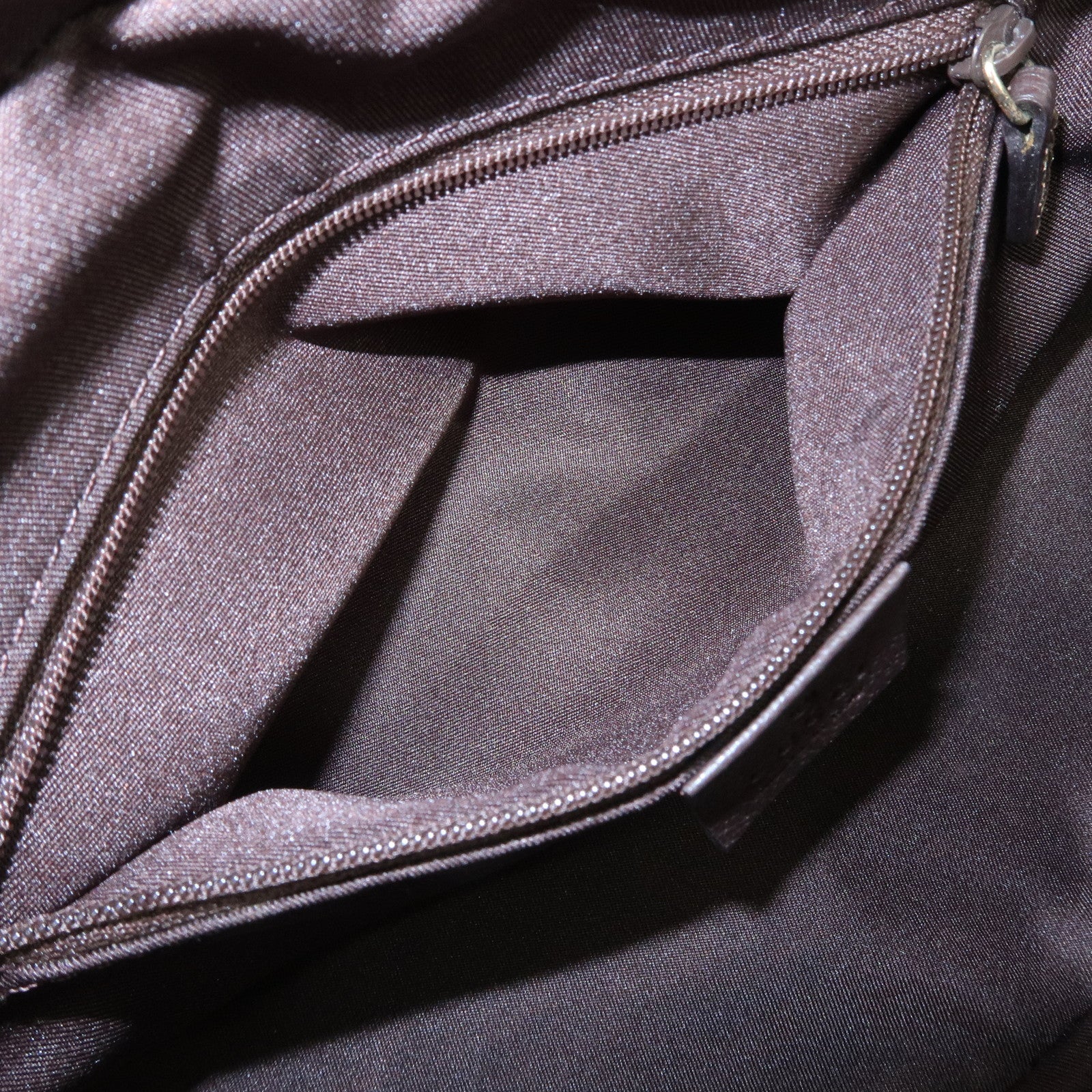 GUCCI Sherry Princy Canvas Leather Boston Bag Beige Brown 161720 Used