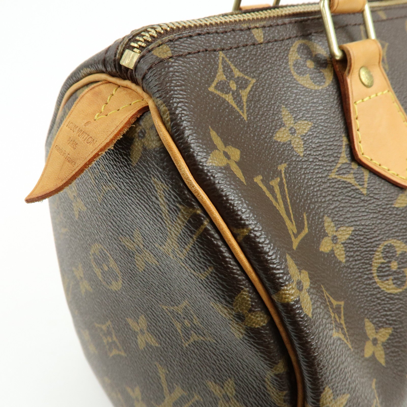 Louis Vuitton Monogram Speedy 30 Boston Bag Hand Bag Brown M41526