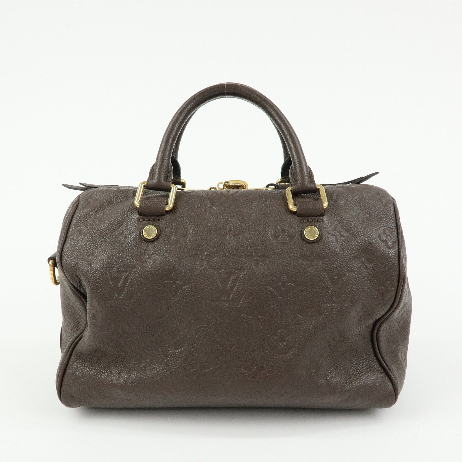 Louis Vuitton Monogram Empreinte Speedy Bandouliere 25 Terre M40761