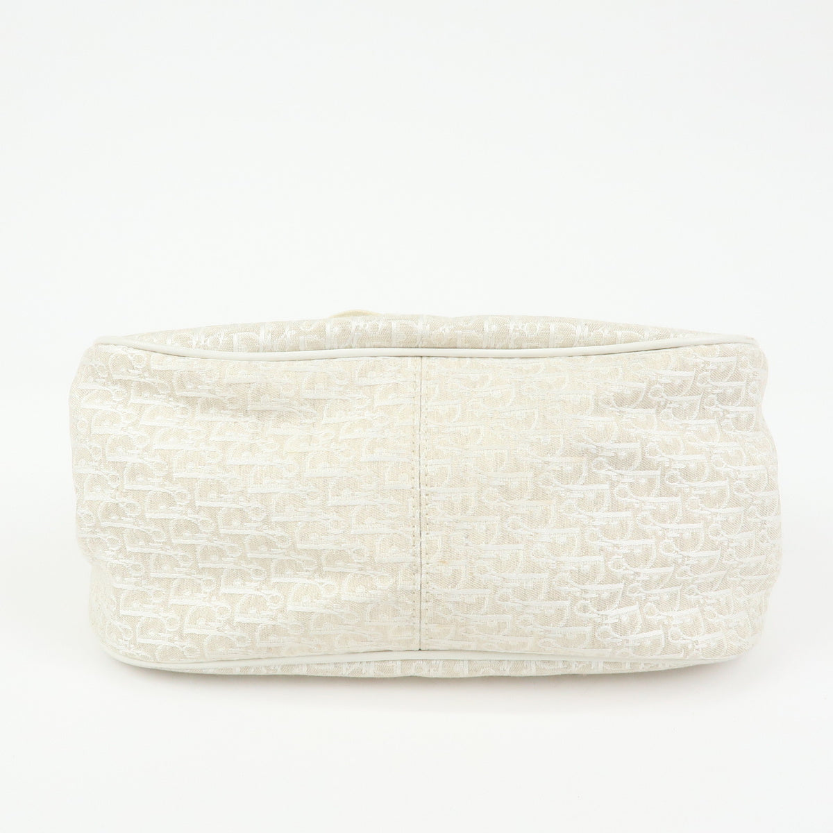 Christian Dior Street Chic Trotter Canvas Leather Shoulder Bag