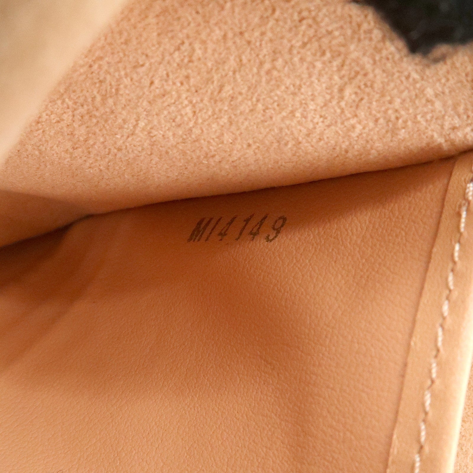 Louis Vuitton Damier Pochette Double Zip Shoulder Bag Brown N60254 Used