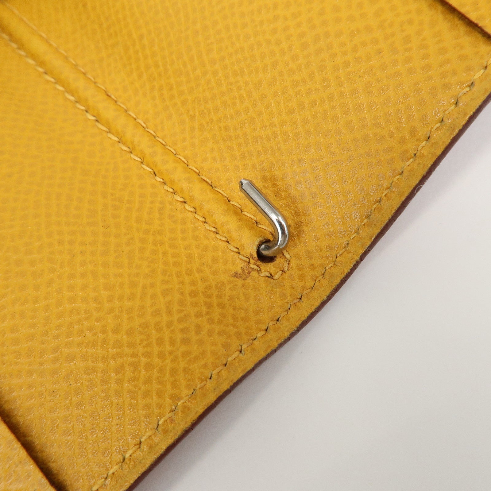 HERMES Logo Veau Epsom Leather Agenda PM Planner Cover A Stamped