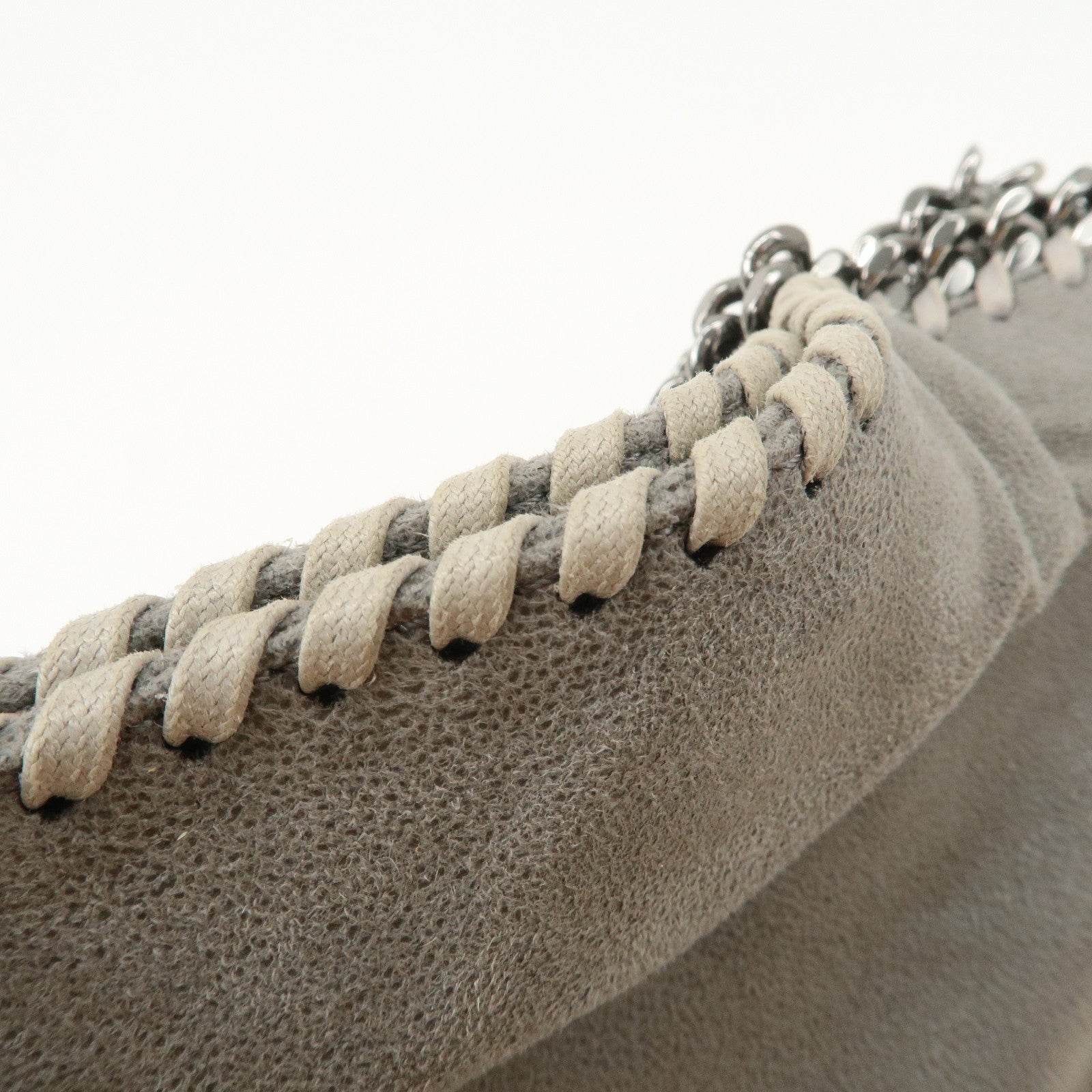 STELLA MCCARTNEY Polyester Falabella 2Way Bag Gray 371223