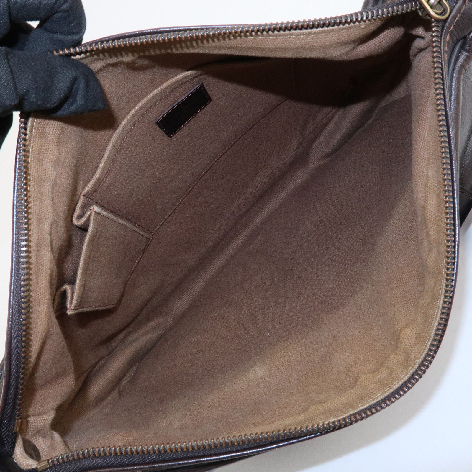 Louis Vuitton Utah Calf Leather Wichita Messenger Bag Brown M92990