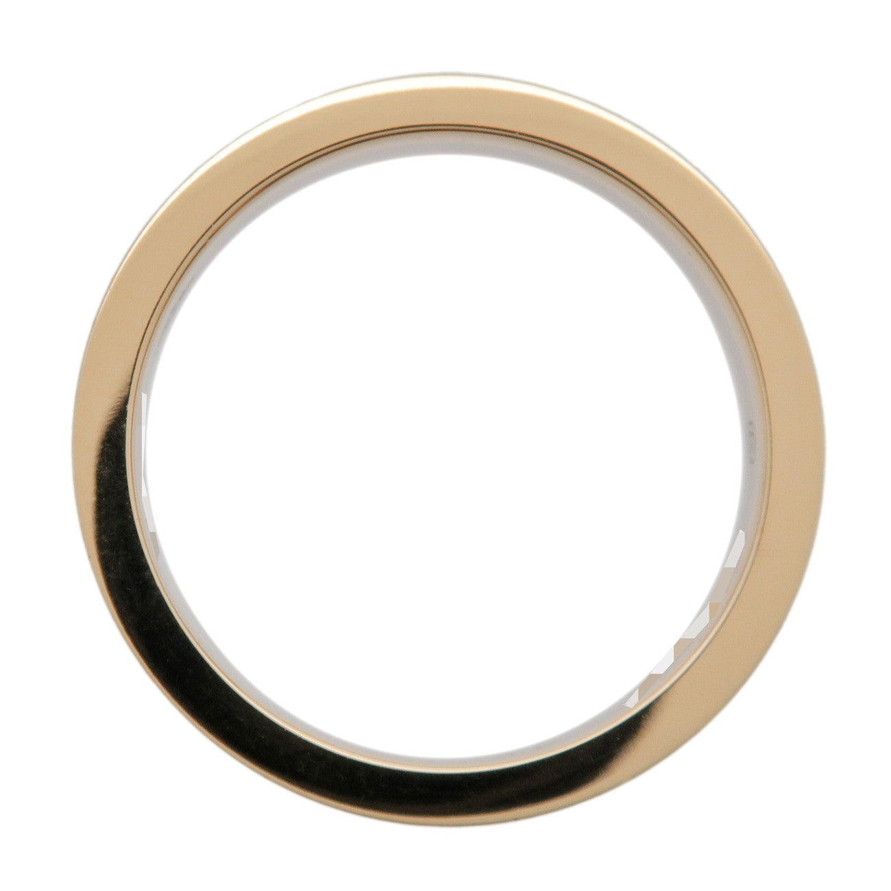 Cartier Vandome Three Color Ring K18 750YG/WG/PG #47 US4-4.5 EU47