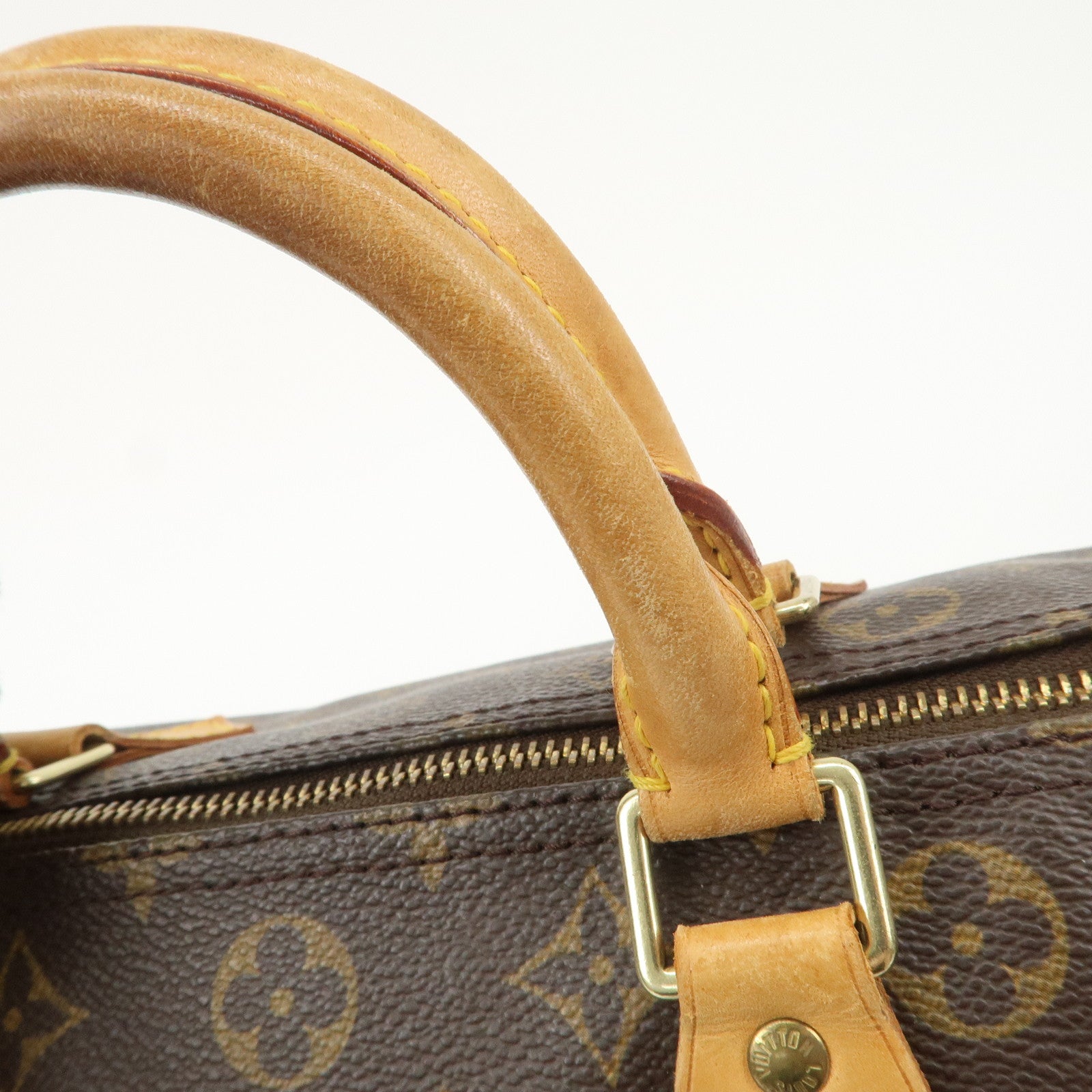 Louis Vuitton Monogram Speedy 30 Hand Bag Boston Bag M41526 Used