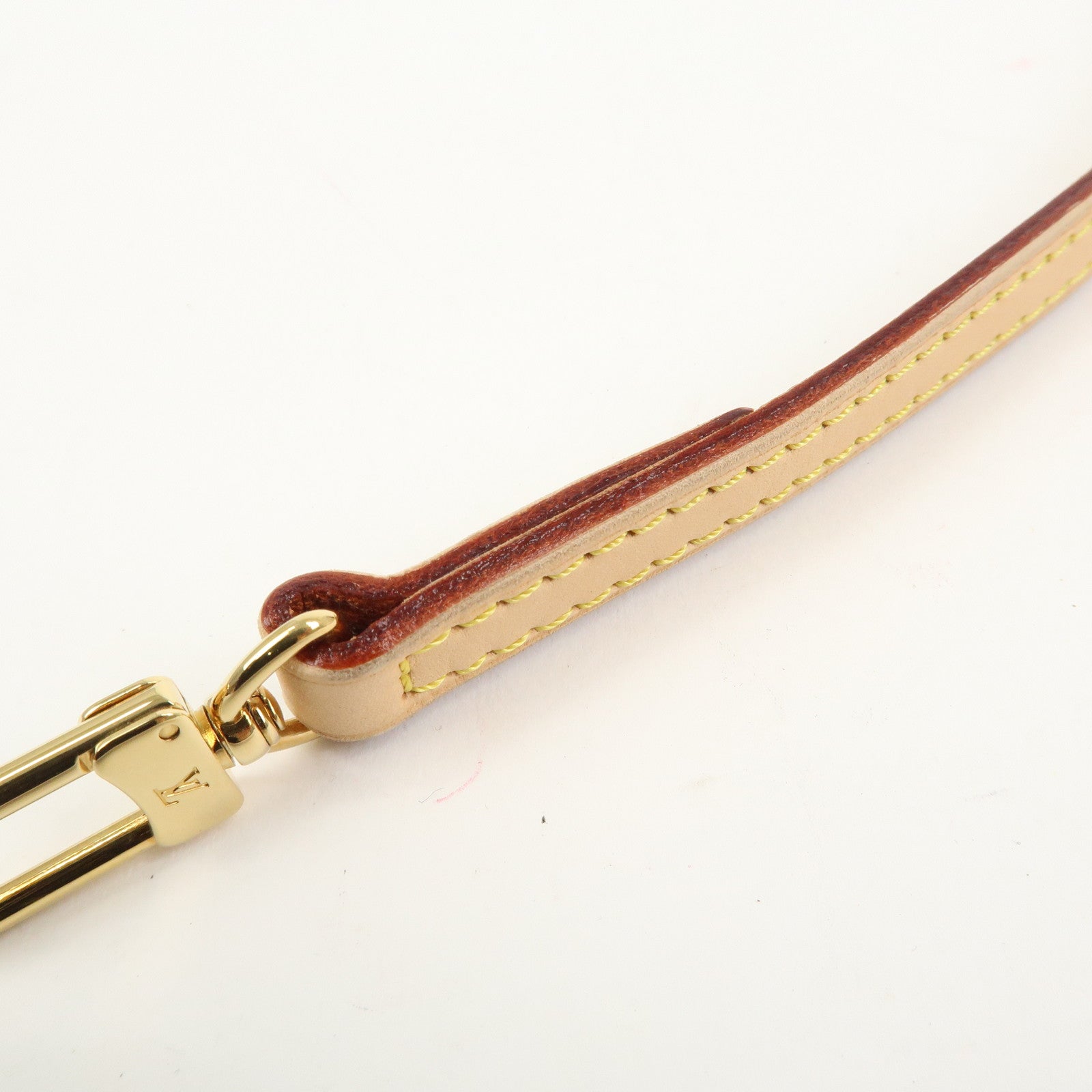 Louis Vuitton Nume Leather Shoulder Strap 120cm Natural J00145
