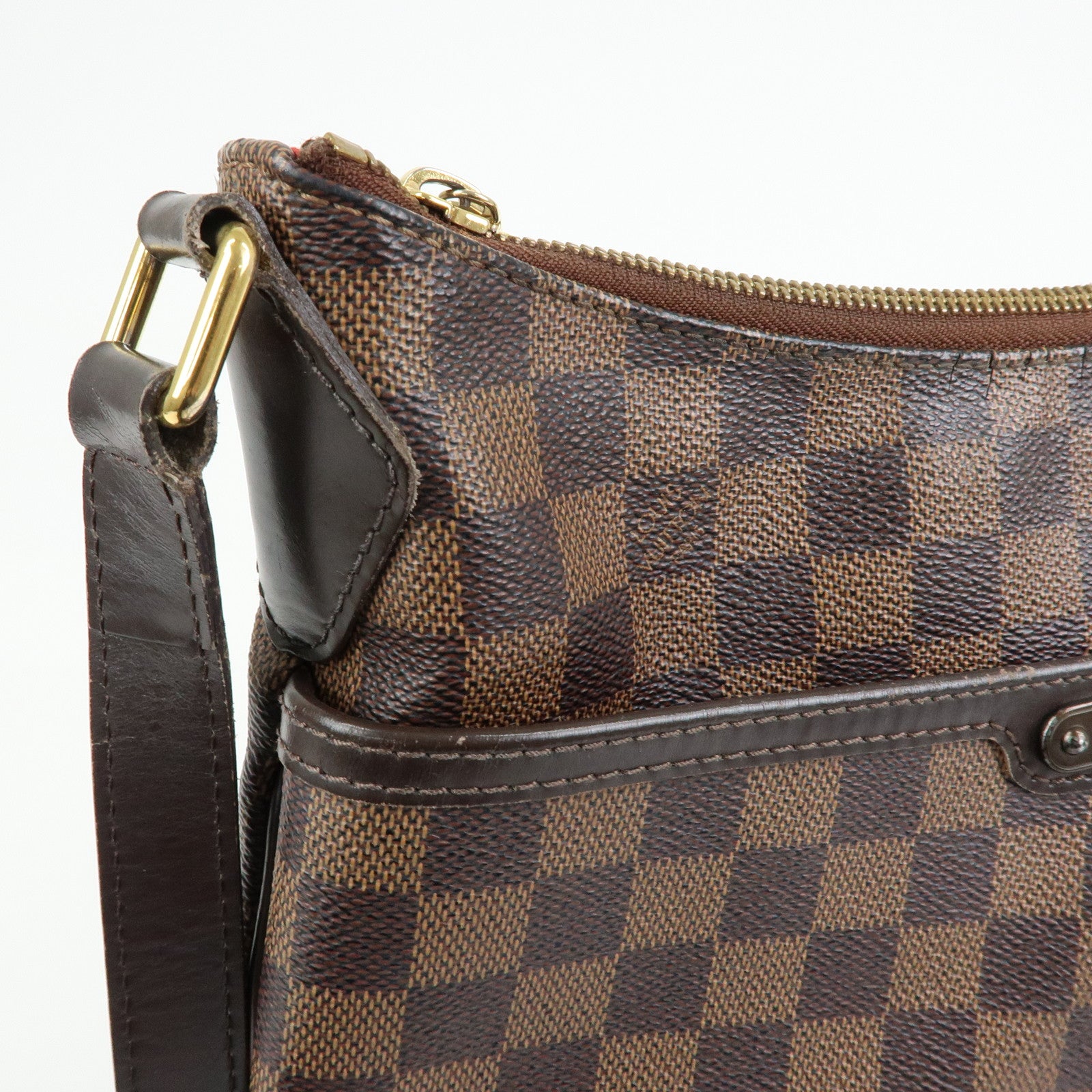 Louis Vuitton Damier Bloomsbury PM Shoulder Bag Brown N42251