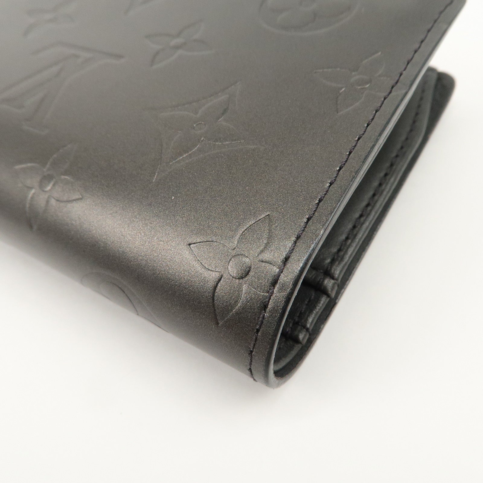 Louis Vuitton Monogram Matte Portefeuille Viennois Noir M65147